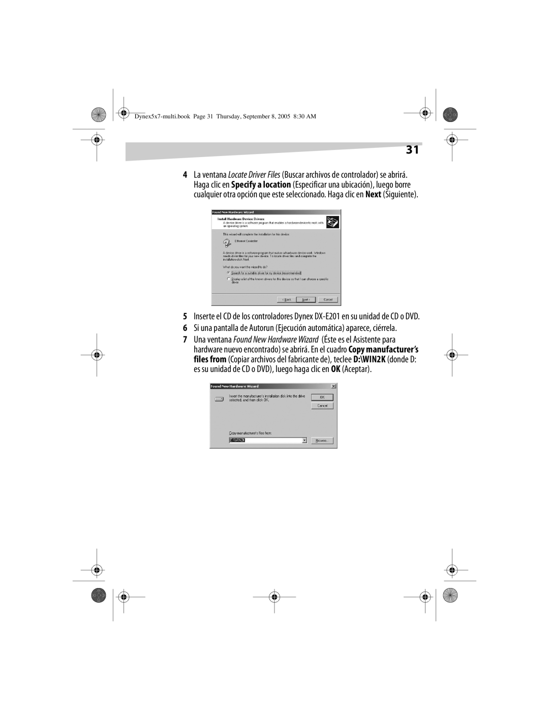 Dynex DX-E201 manual 