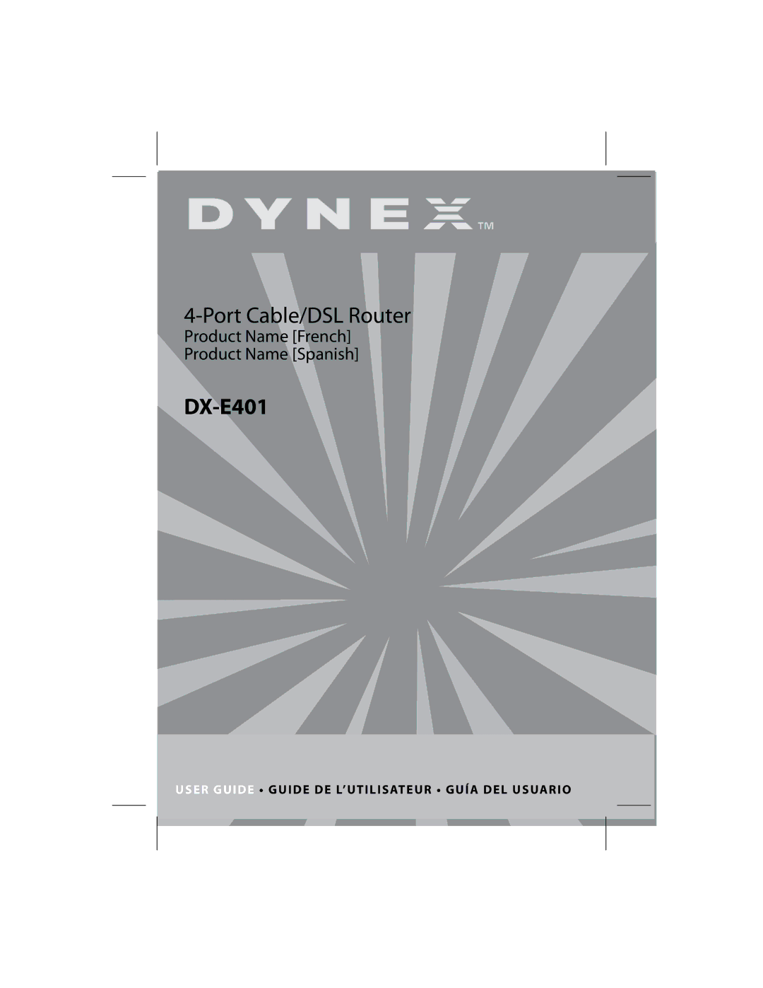 Dynex DX-E401 manual 