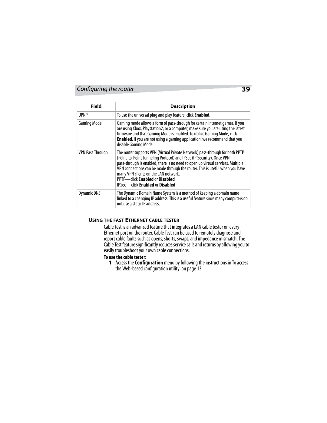 Dynex DX-E401 manual To use the cable tester 