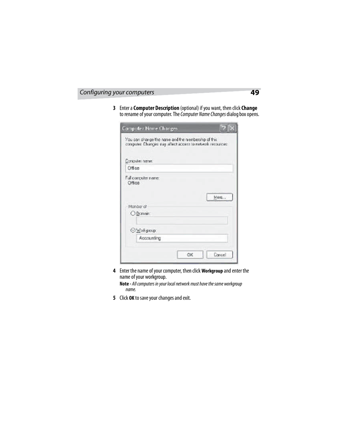 Dynex DX-E401 manual Click OK to save your changes and exit 