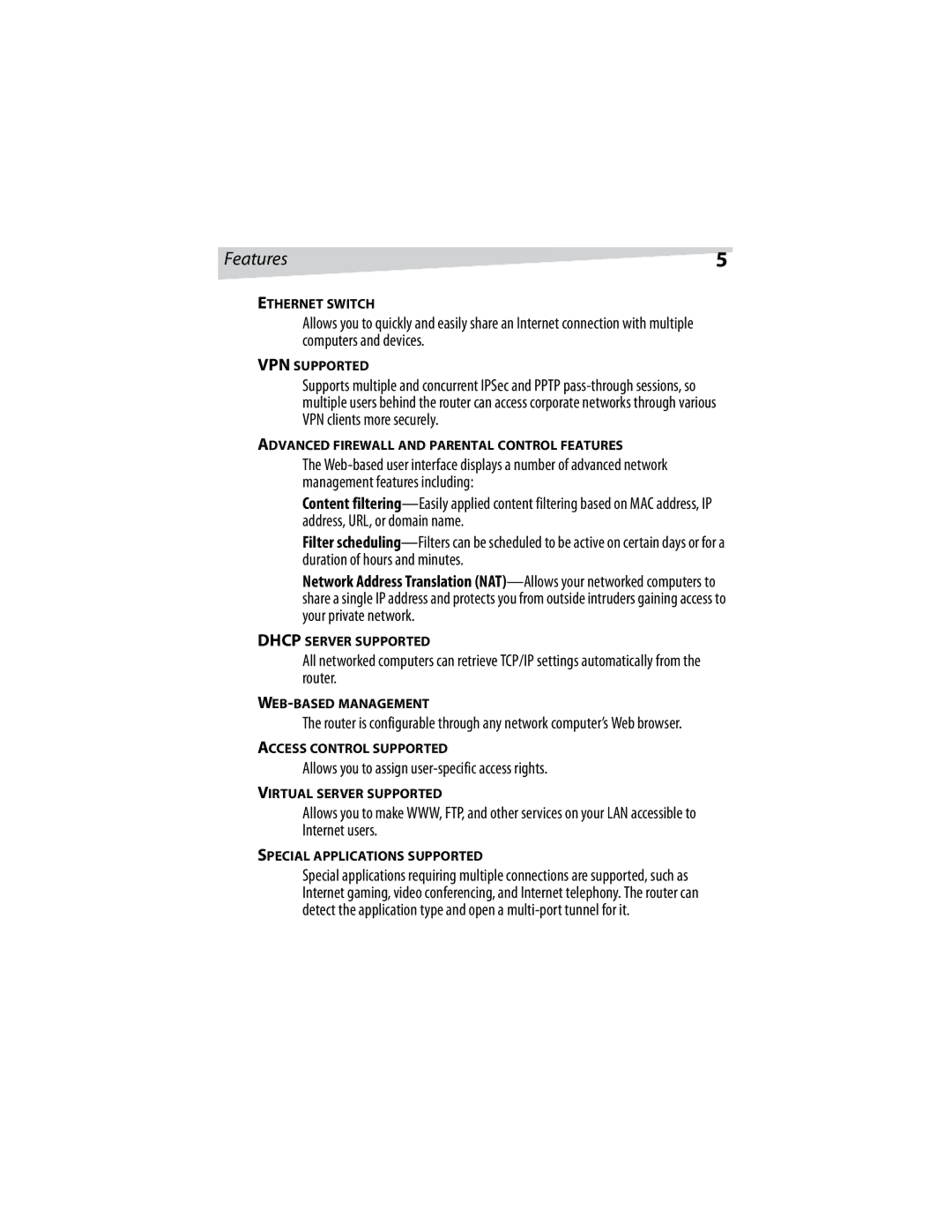 Dynex DX-E401 manual Allows you to assign user-specific access rights 