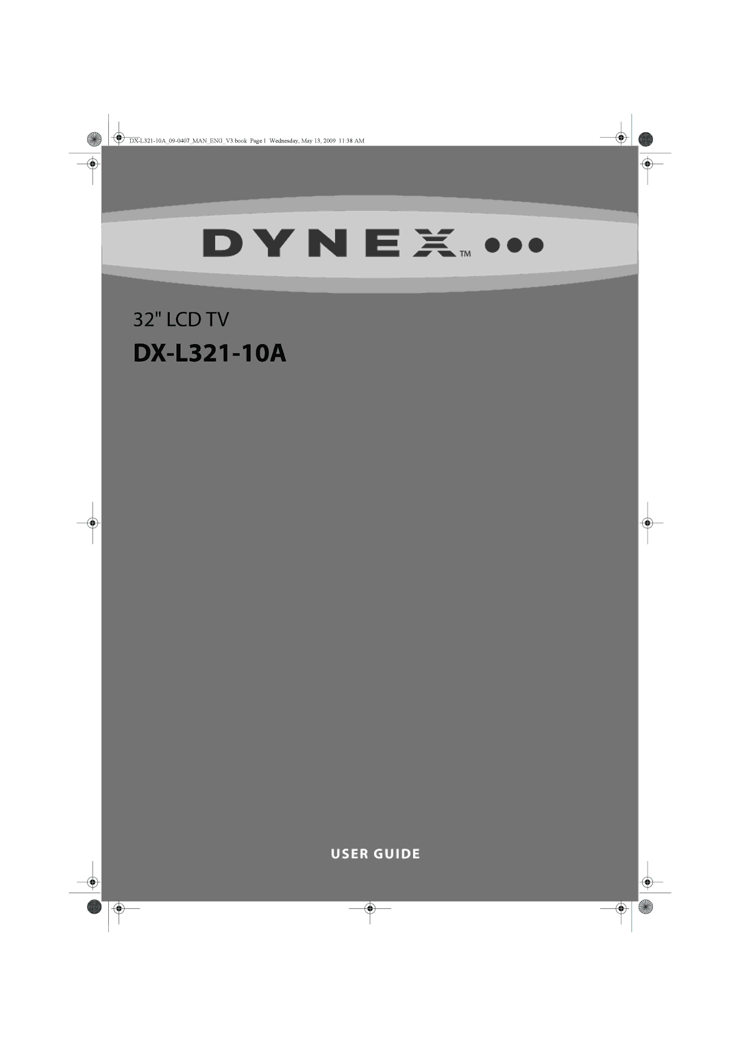 Dynex DX-L321-10A manual 