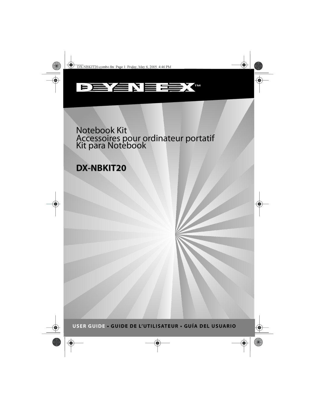 Dynex DX-NBKIT20 manual 