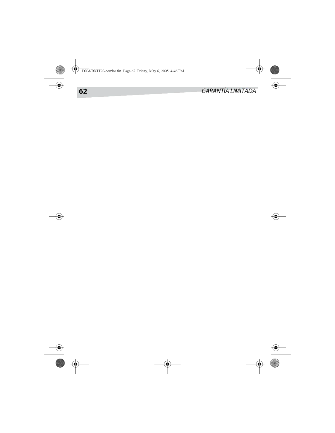 Dynex manual DX-NBKIT20-combo.fm Page 62 Friday, May 6, 2005 446 PM 