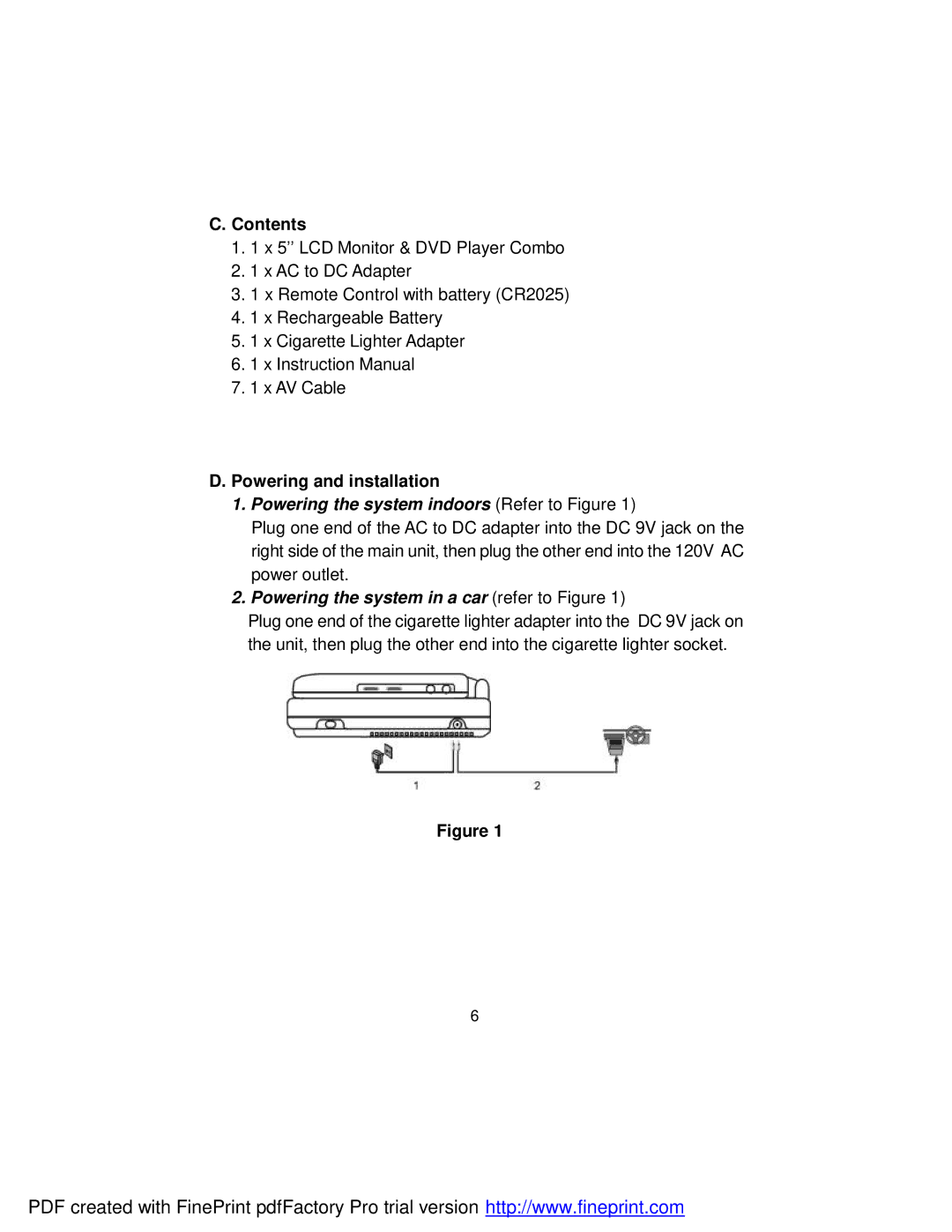 Dynex DX-PD510 owner manual Contents, Powering and installation 