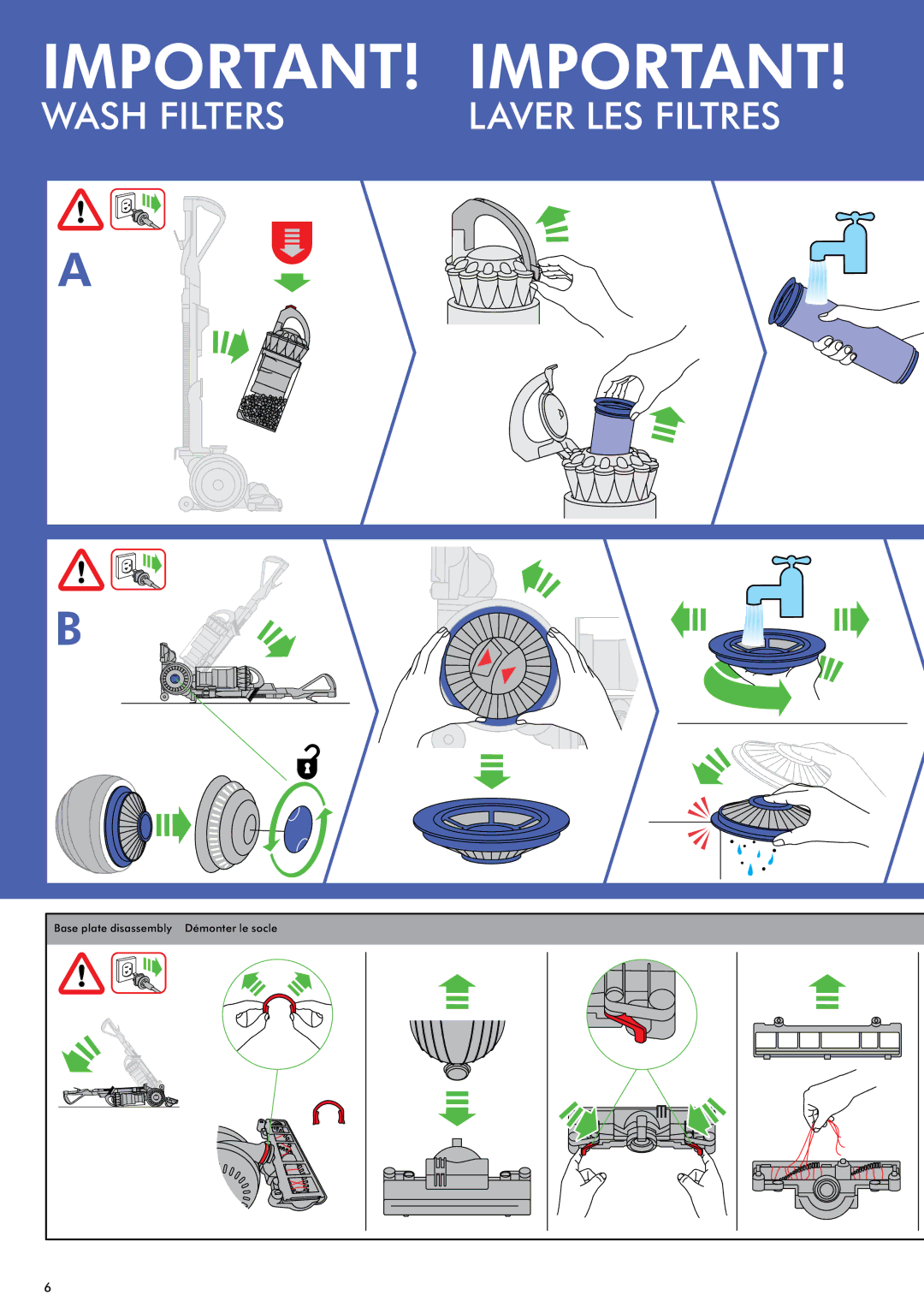 Dyson DC 42 warranty IMPORTANT! Important 