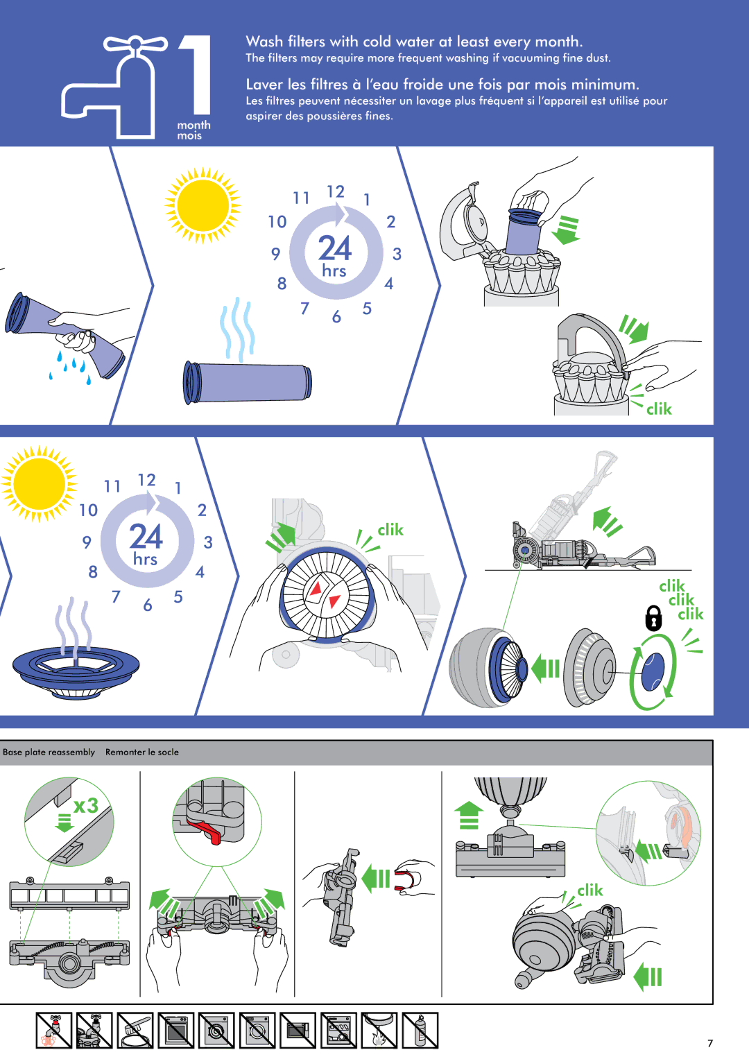 Dyson DC 42 warranty Clik 