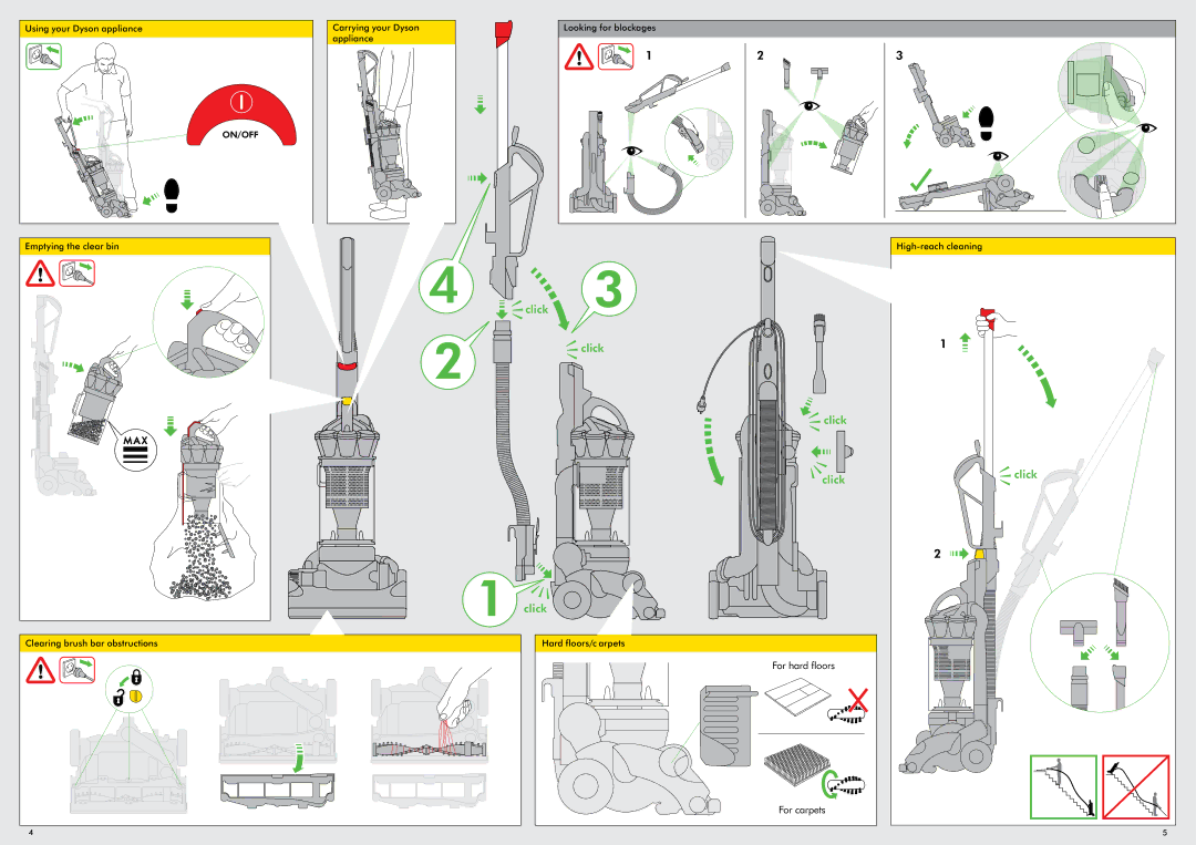 Dyson DC33 manual Click 