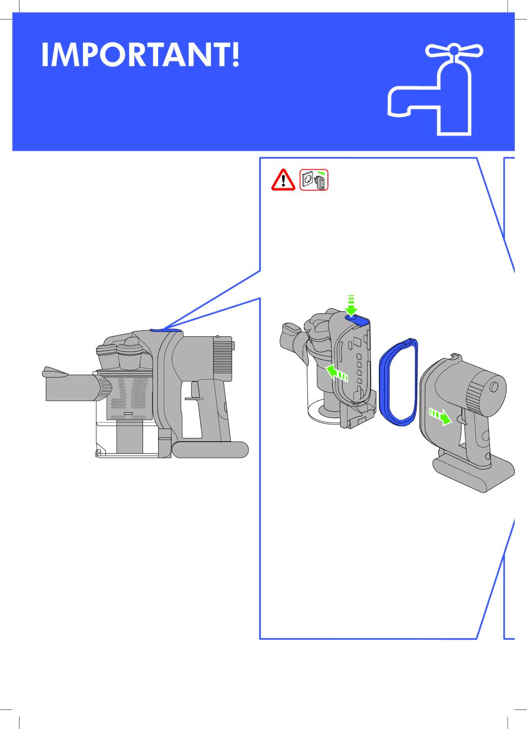 Dyson DC34 manual Wash Filter 