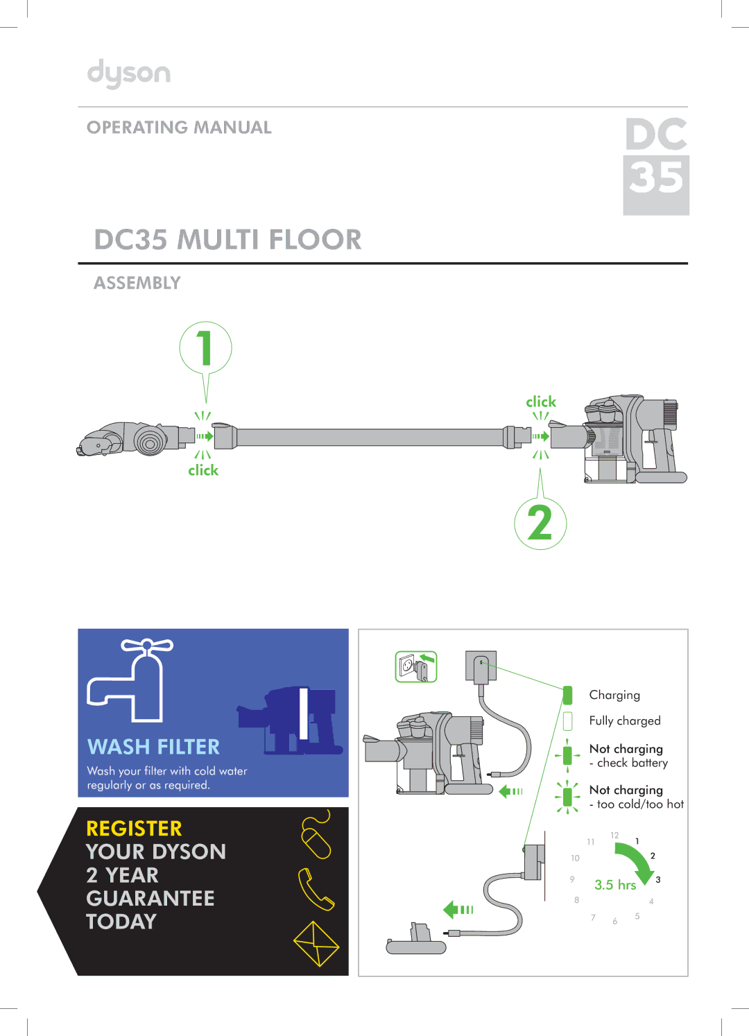 Dyson manual DC35 Multi Floor 