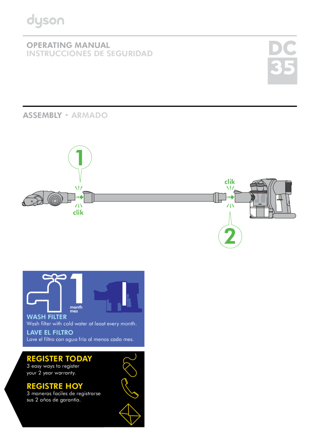 Dyson manual DC35 Multi Floor 