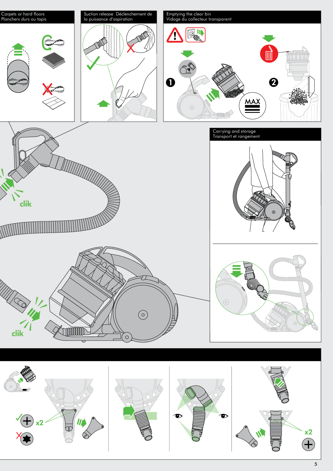 Dyson DC37 warranty La puissance d’aspiration 