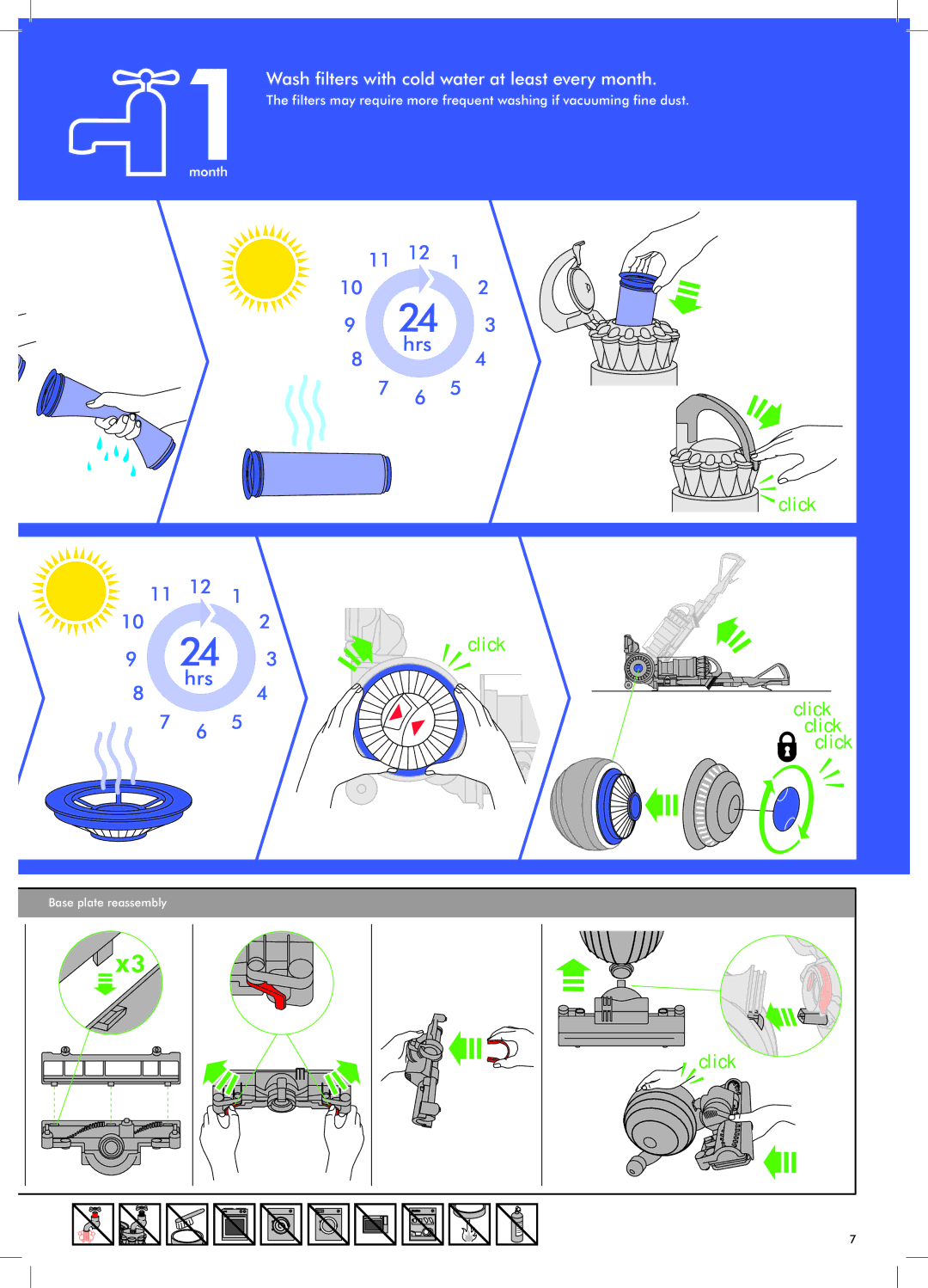 Dyson DC40 manual Click 