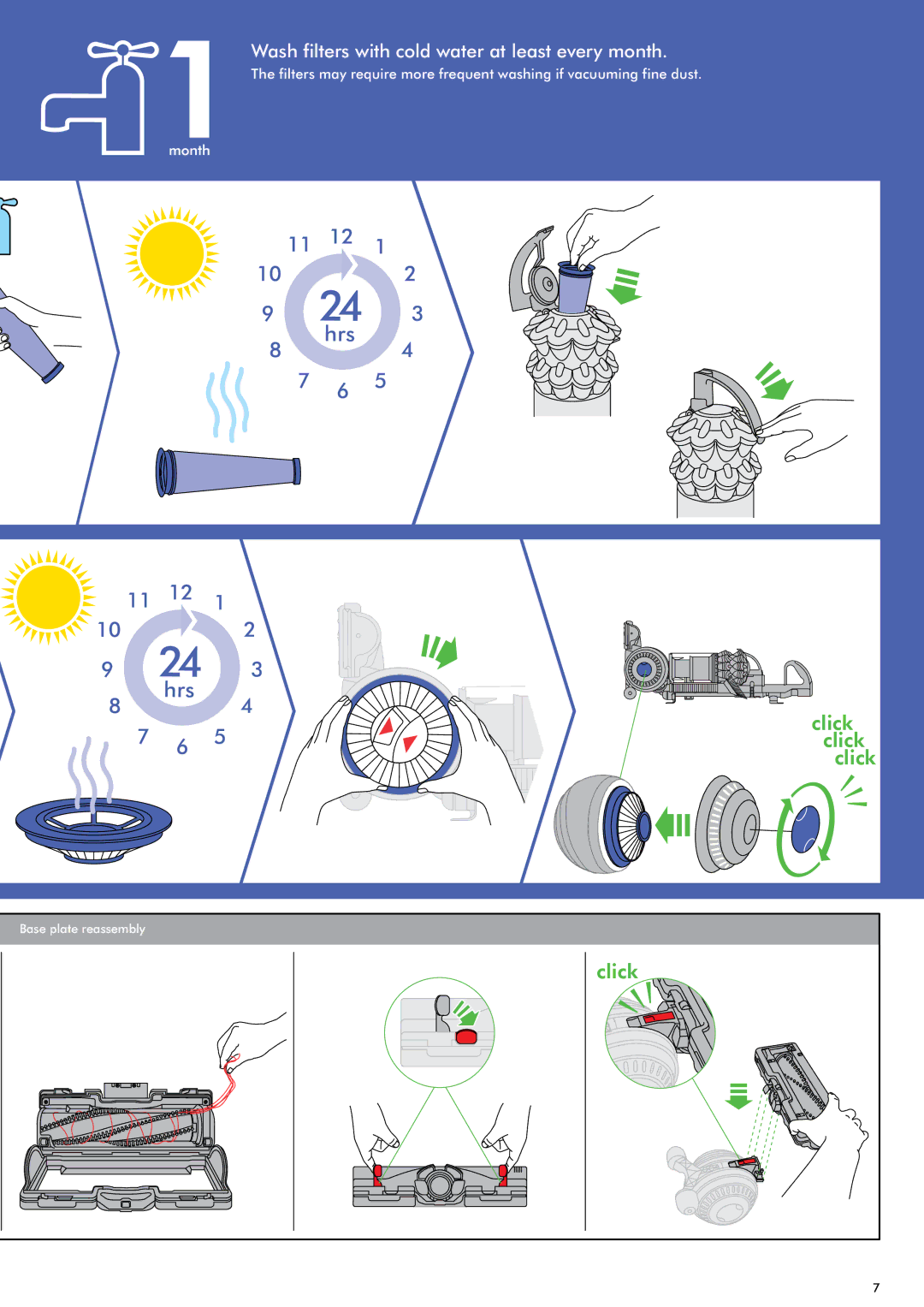 Dyson DC50 manual Click 