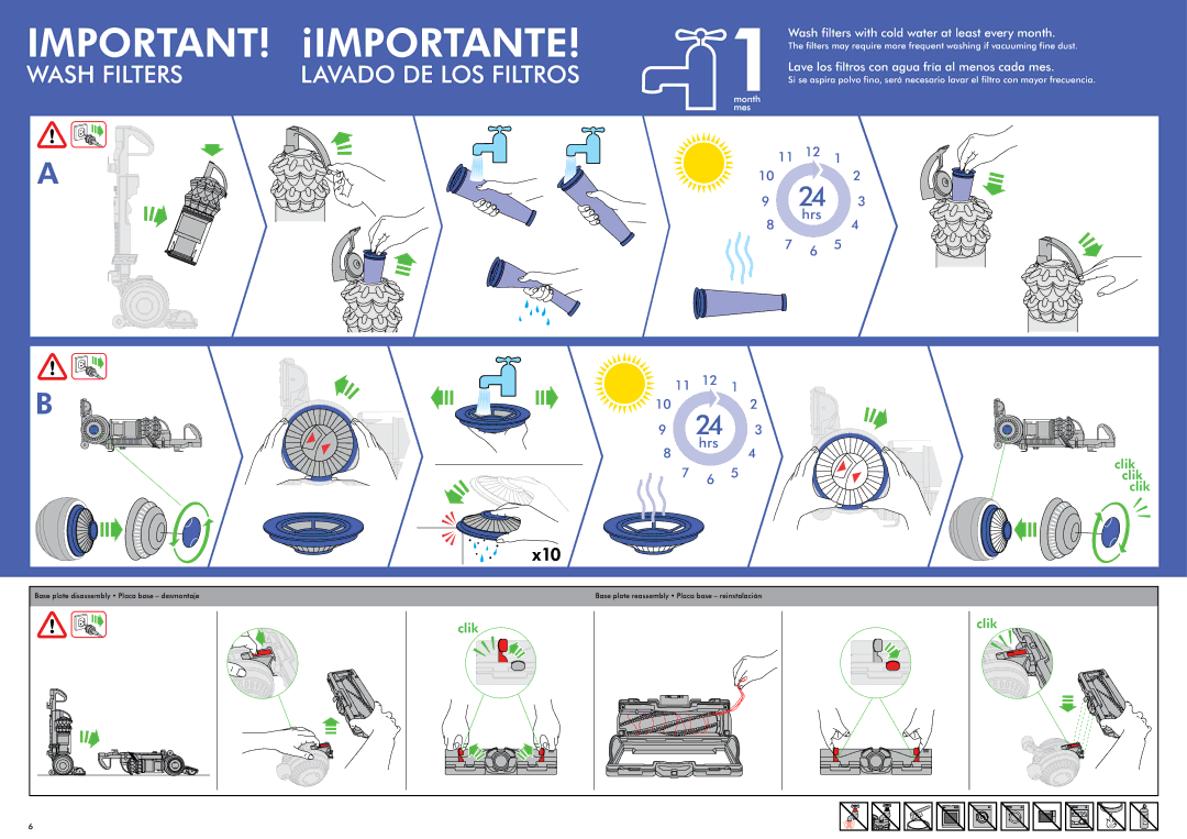 Dyson DC50 warranty ¡Importante 