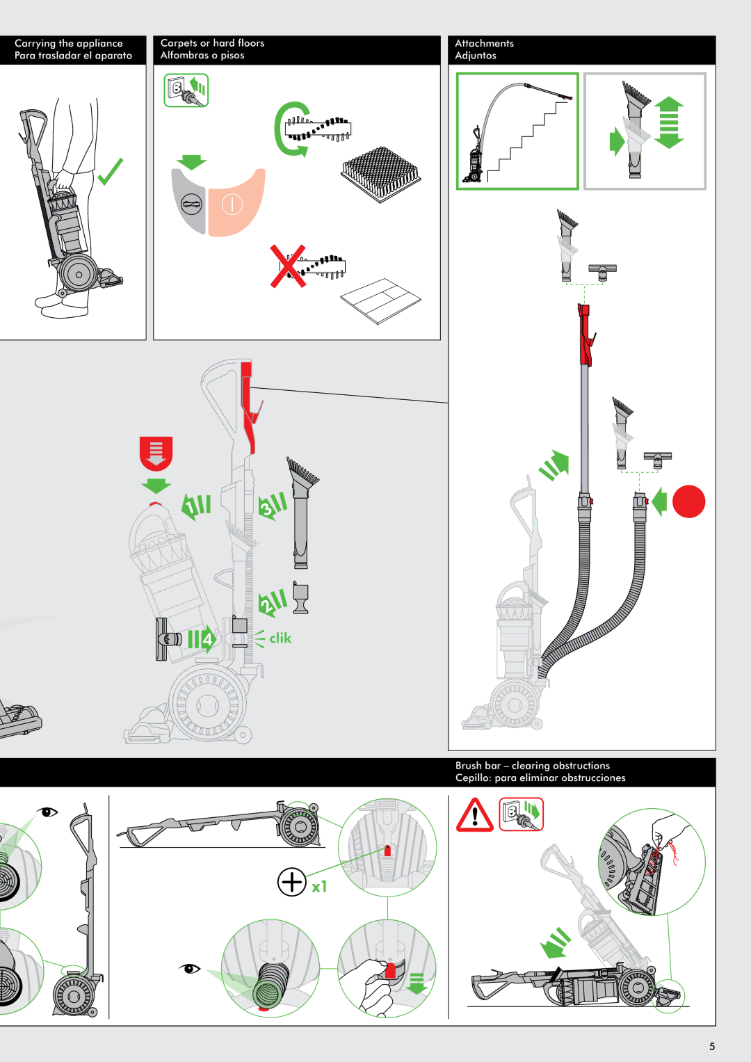 Dyson DC65 warranty Attachments 