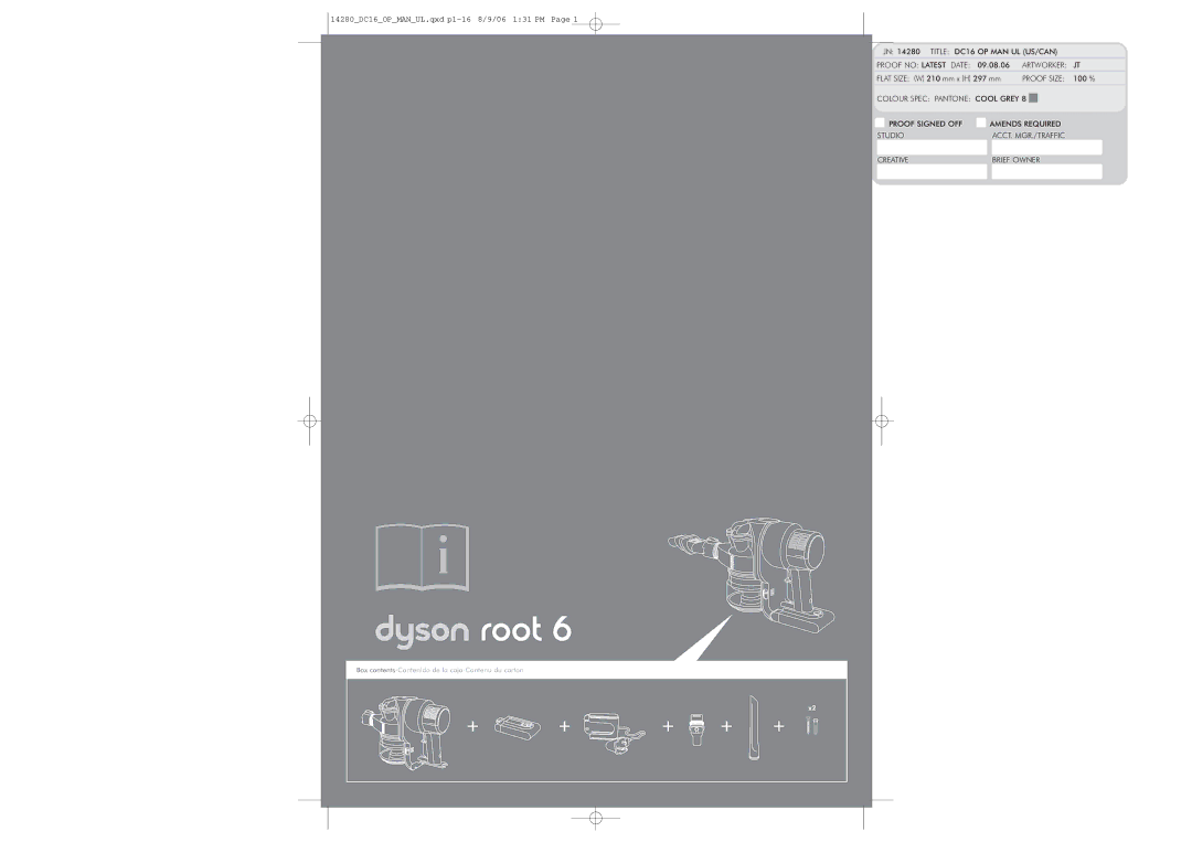 Dyson Root 6 manual + + 