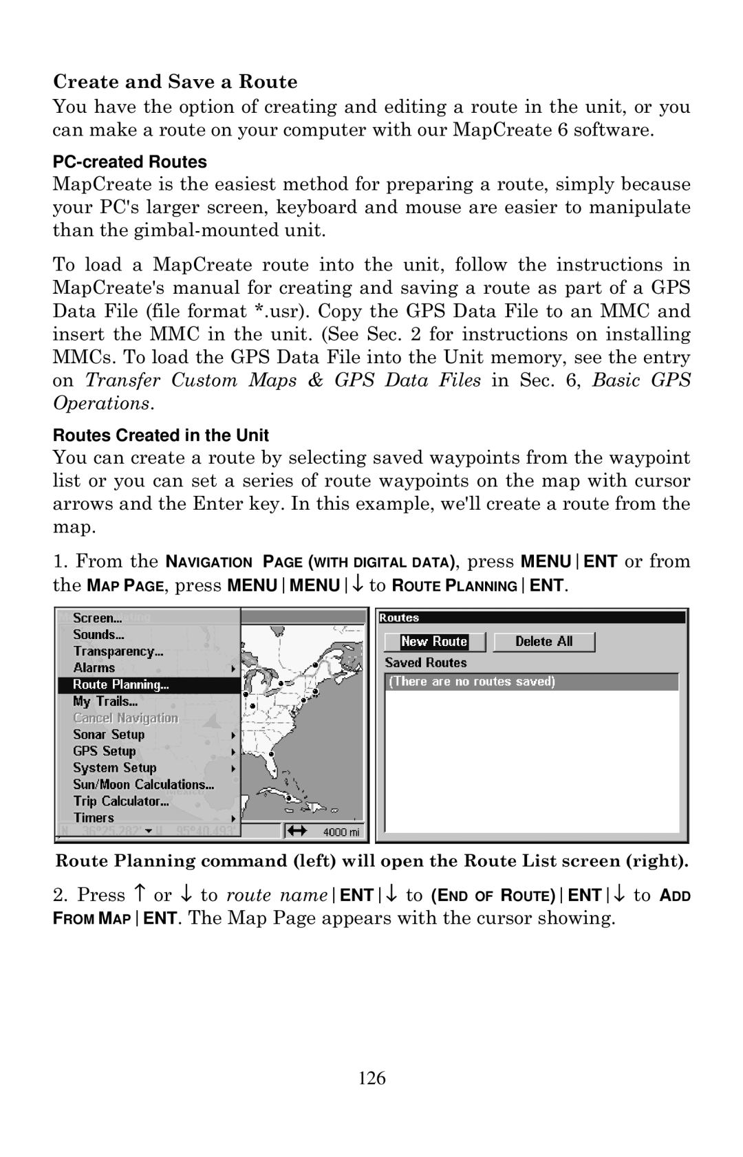 Eagle Electronics 1000C manual 126 