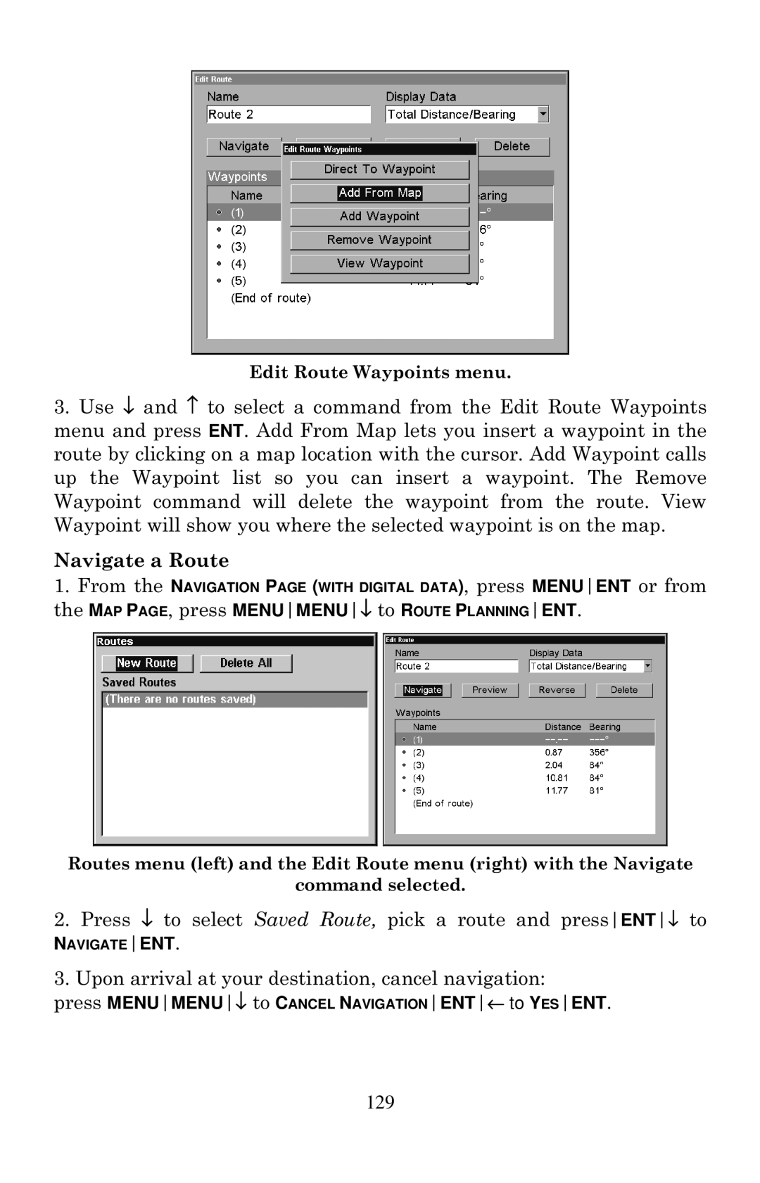 Eagle Electronics 1000C manual 129 