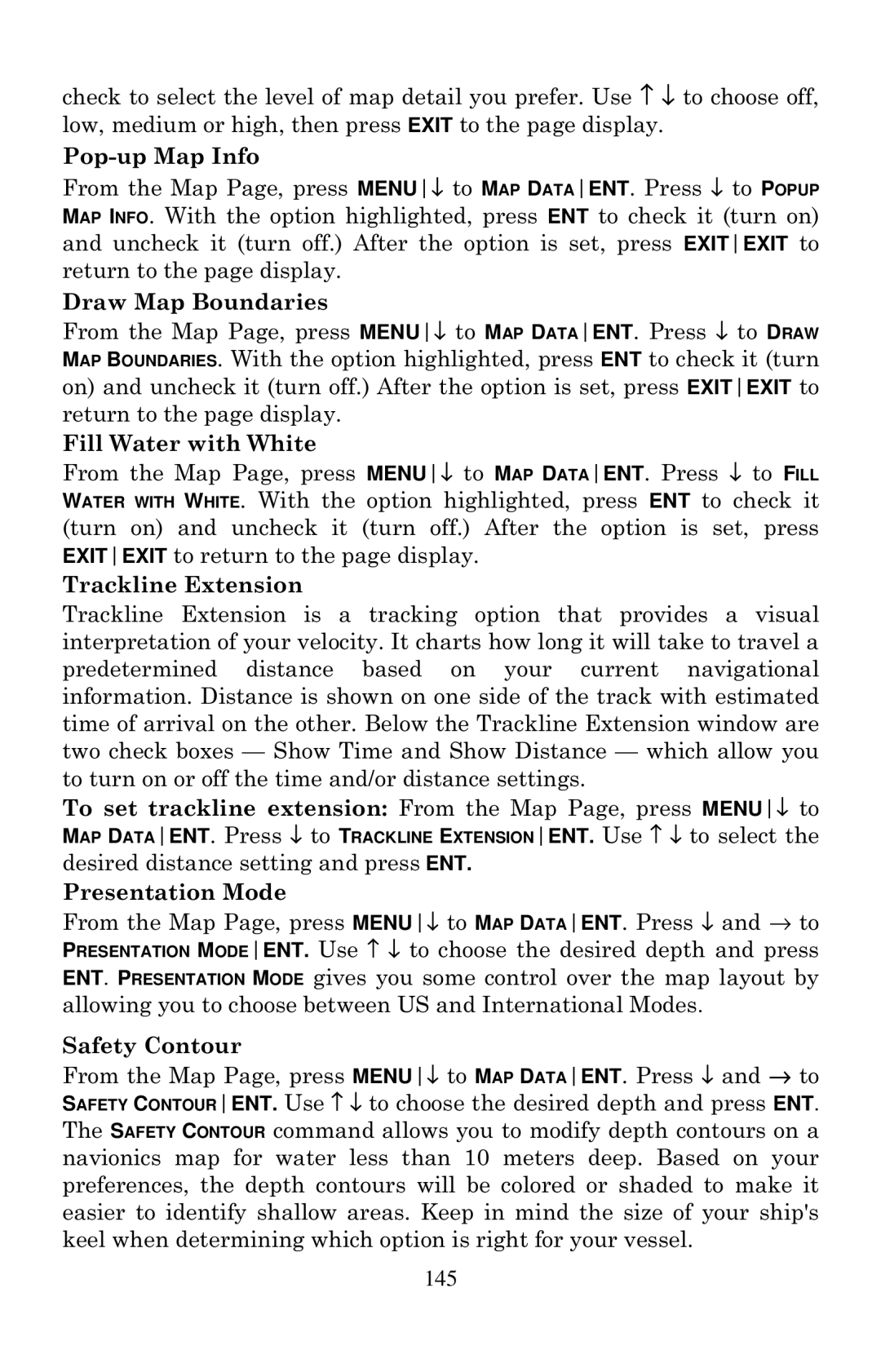 Eagle Electronics 1000C manual 145 