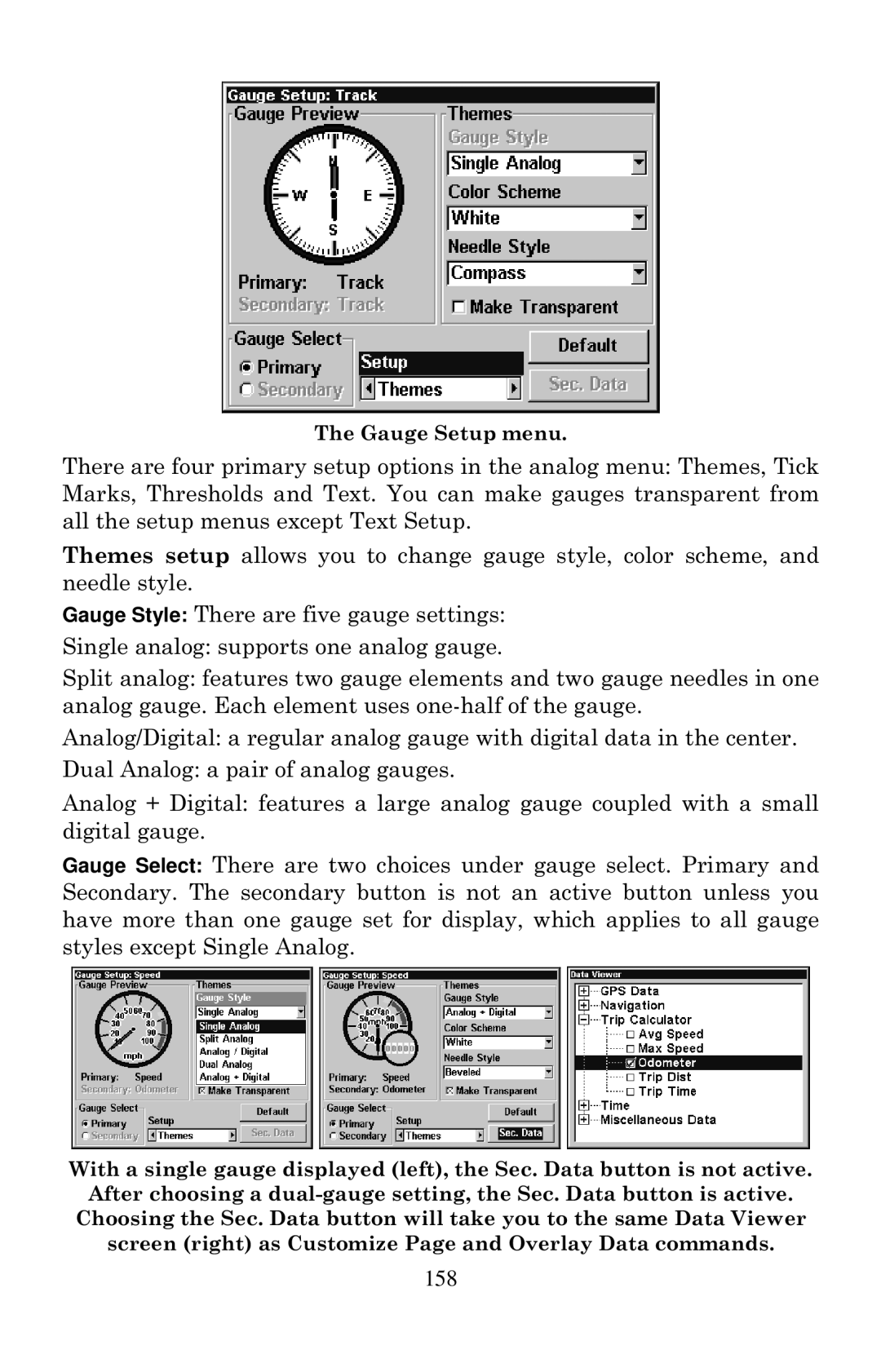 Eagle Electronics 1000C manual 158 