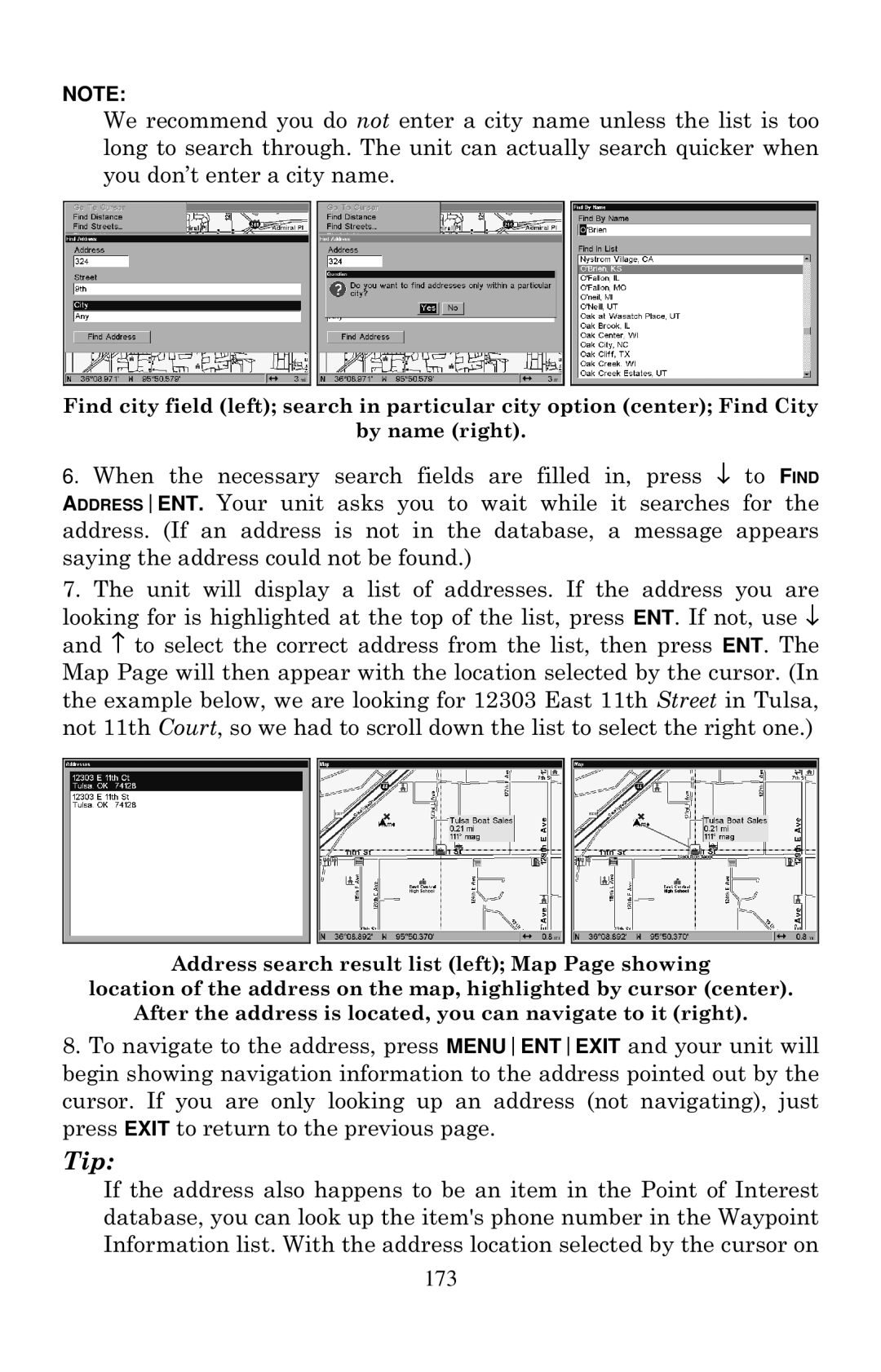 Eagle Electronics 1000C manual 173 