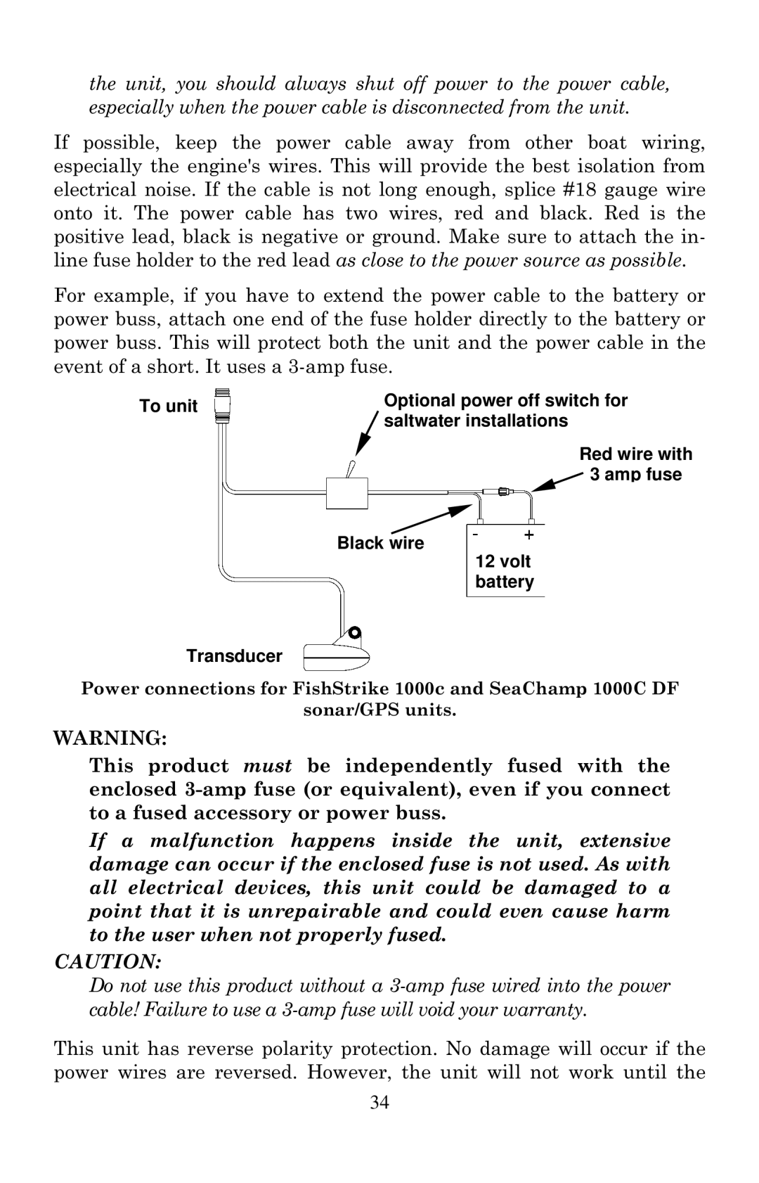 Eagle Electronics 1000C manual 