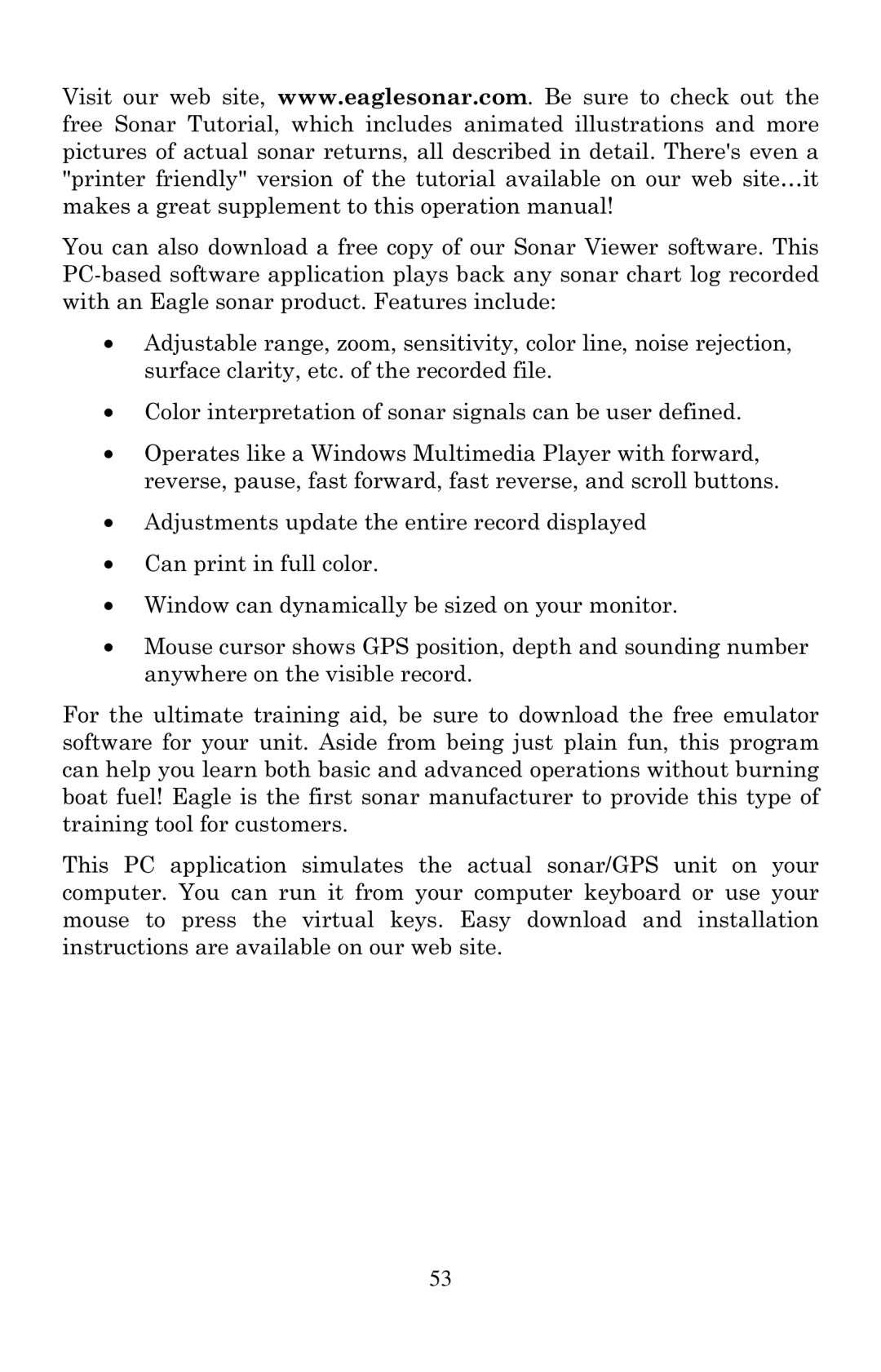 Eagle Electronics 1000C manual 