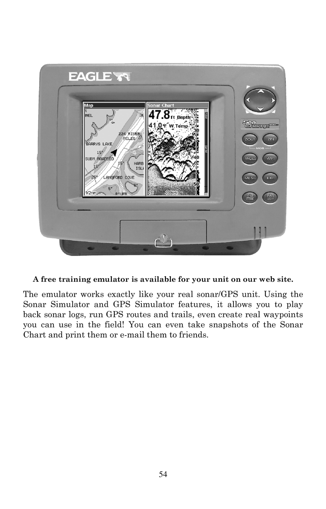 Eagle Electronics 1000C manual 