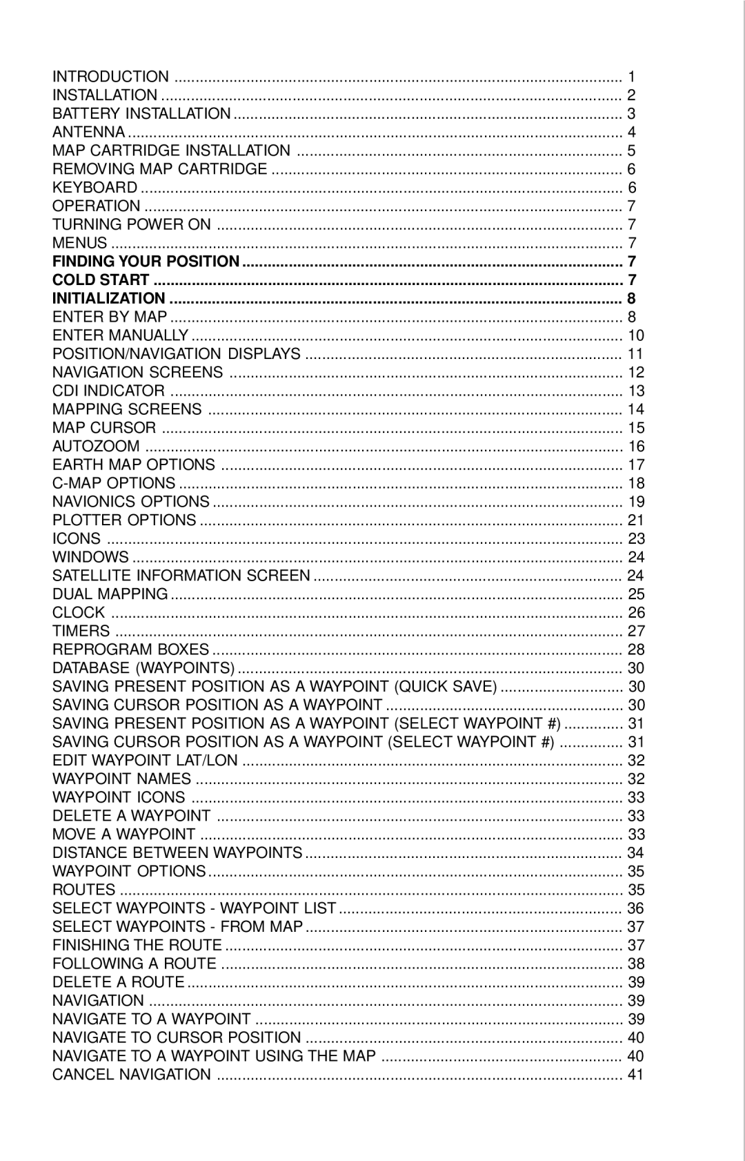 Eagle Electronics 12 manual Introduction 