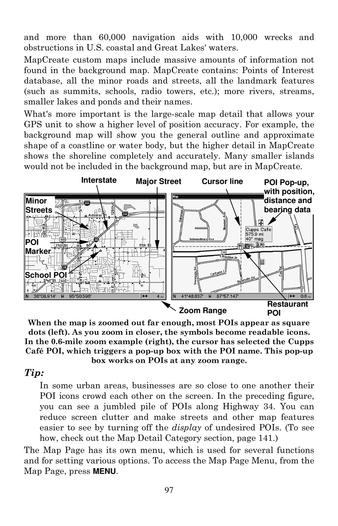 Eagle Electronics 2000 manual Poi 