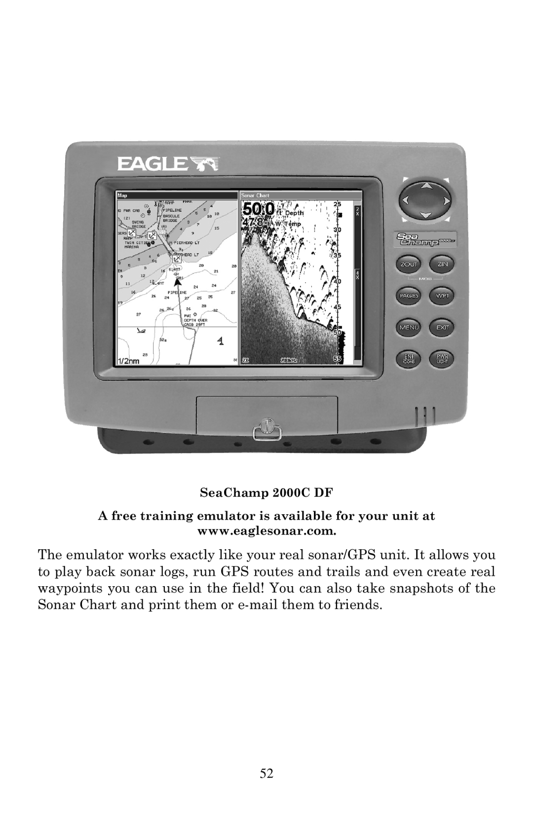 Eagle Electronics 2000 manual 