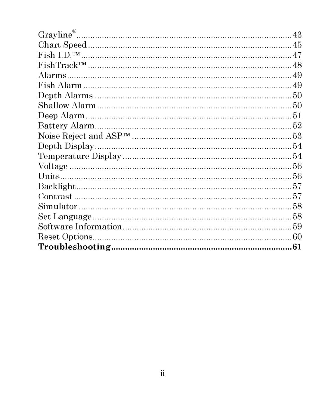 Eagle Electronics 242 manual Troubleshooting 