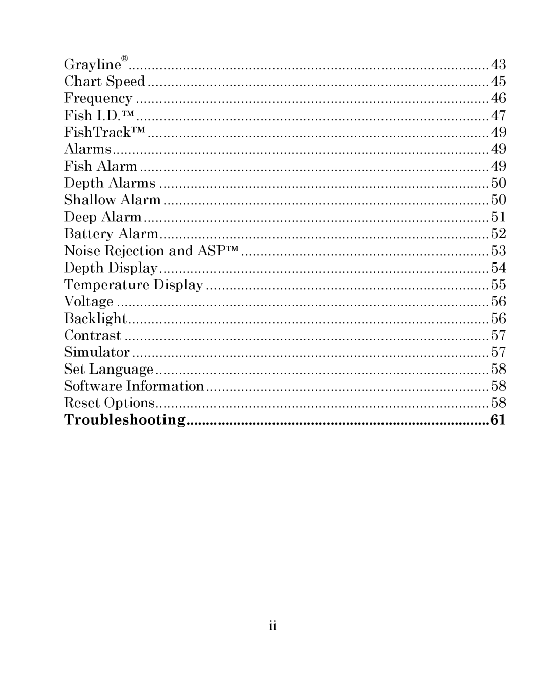 Eagle Electronics 245DS manual Troubleshooting 