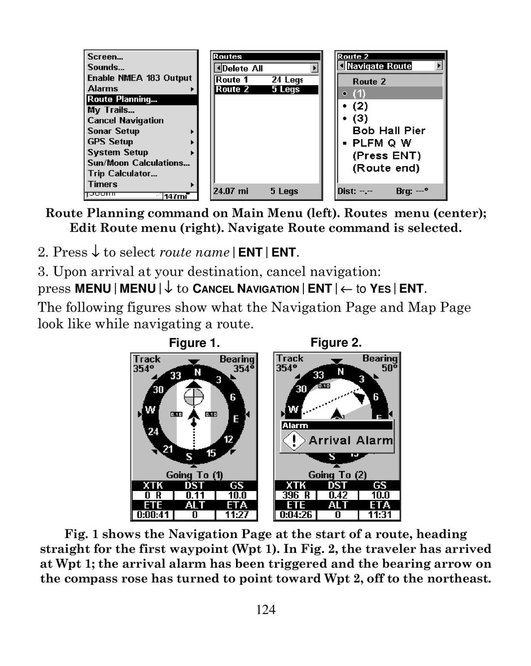 Eagle Electronics 250i manual 124 