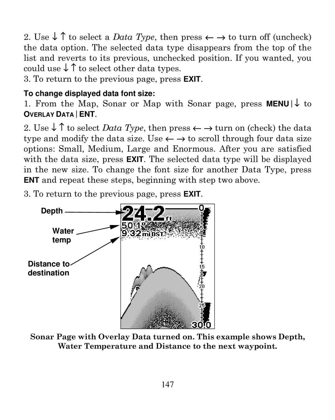 Eagle Electronics 250i manual 147 