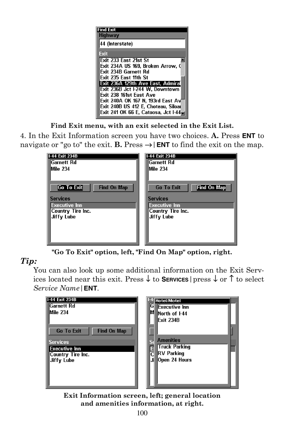 Eagle Electronics 320 manual Service NameENT 