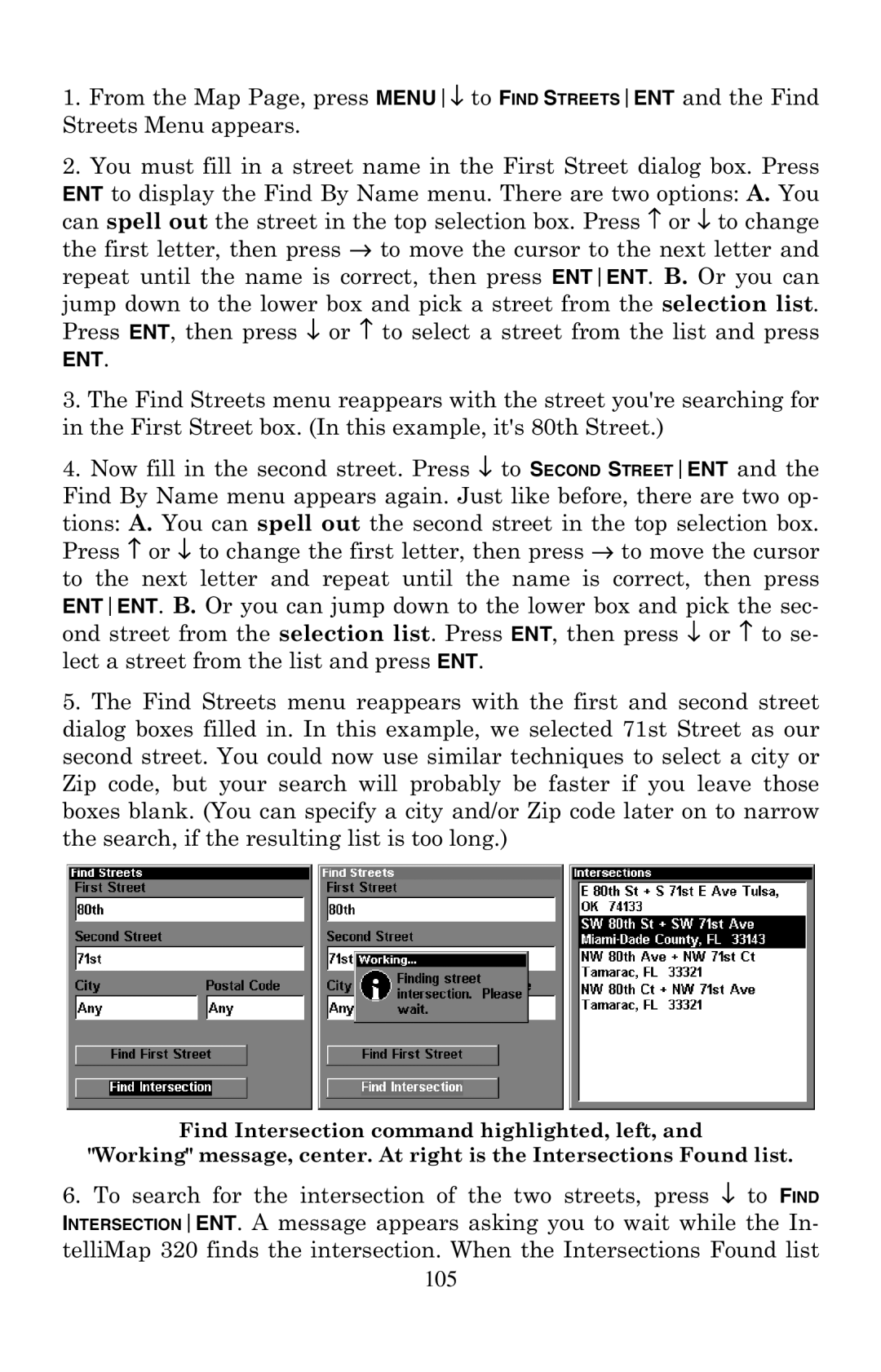 Eagle Electronics 320 manual Ent 