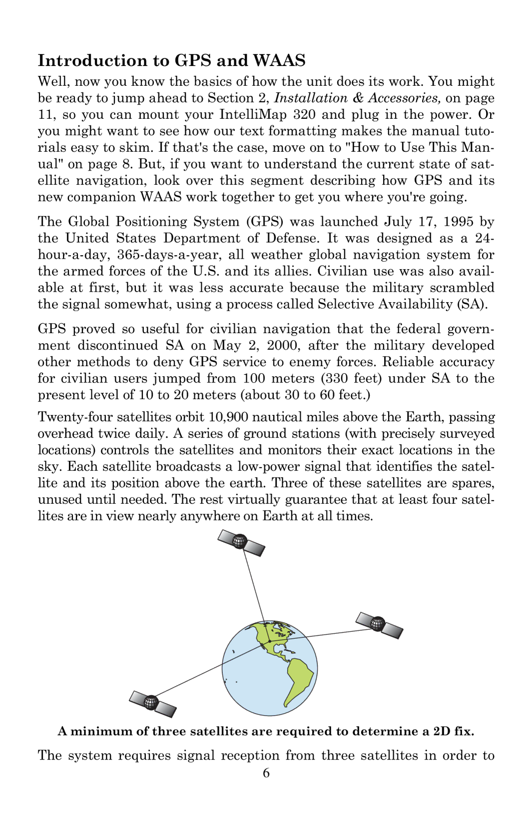 Eagle Electronics 320 manual Introduction to GPS and Waas 