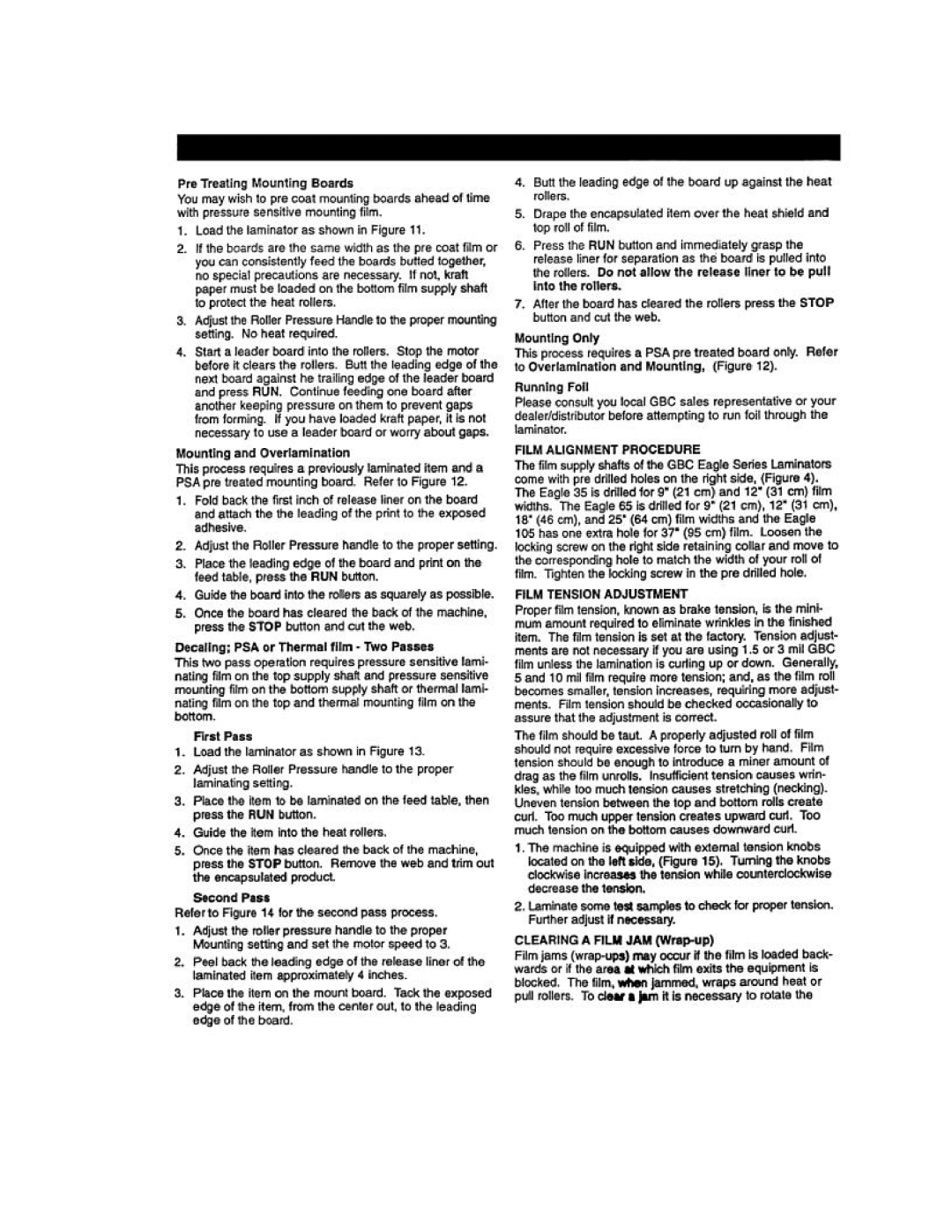 Eagle Electronics 35, 105 manual 