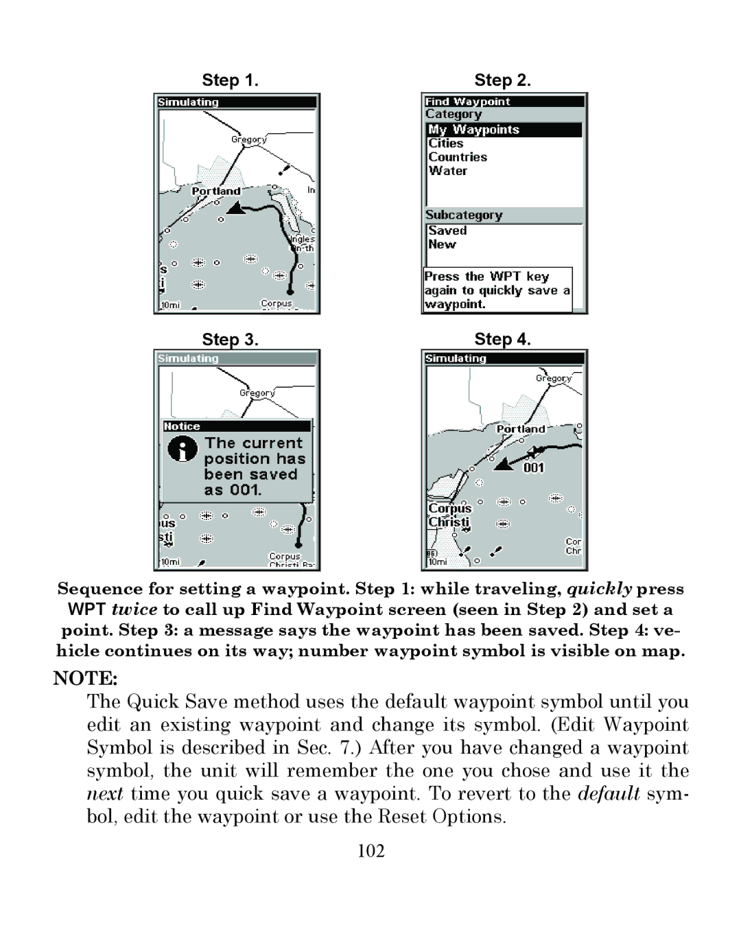 Eagle Electronics 350 S/MAP manual 102 