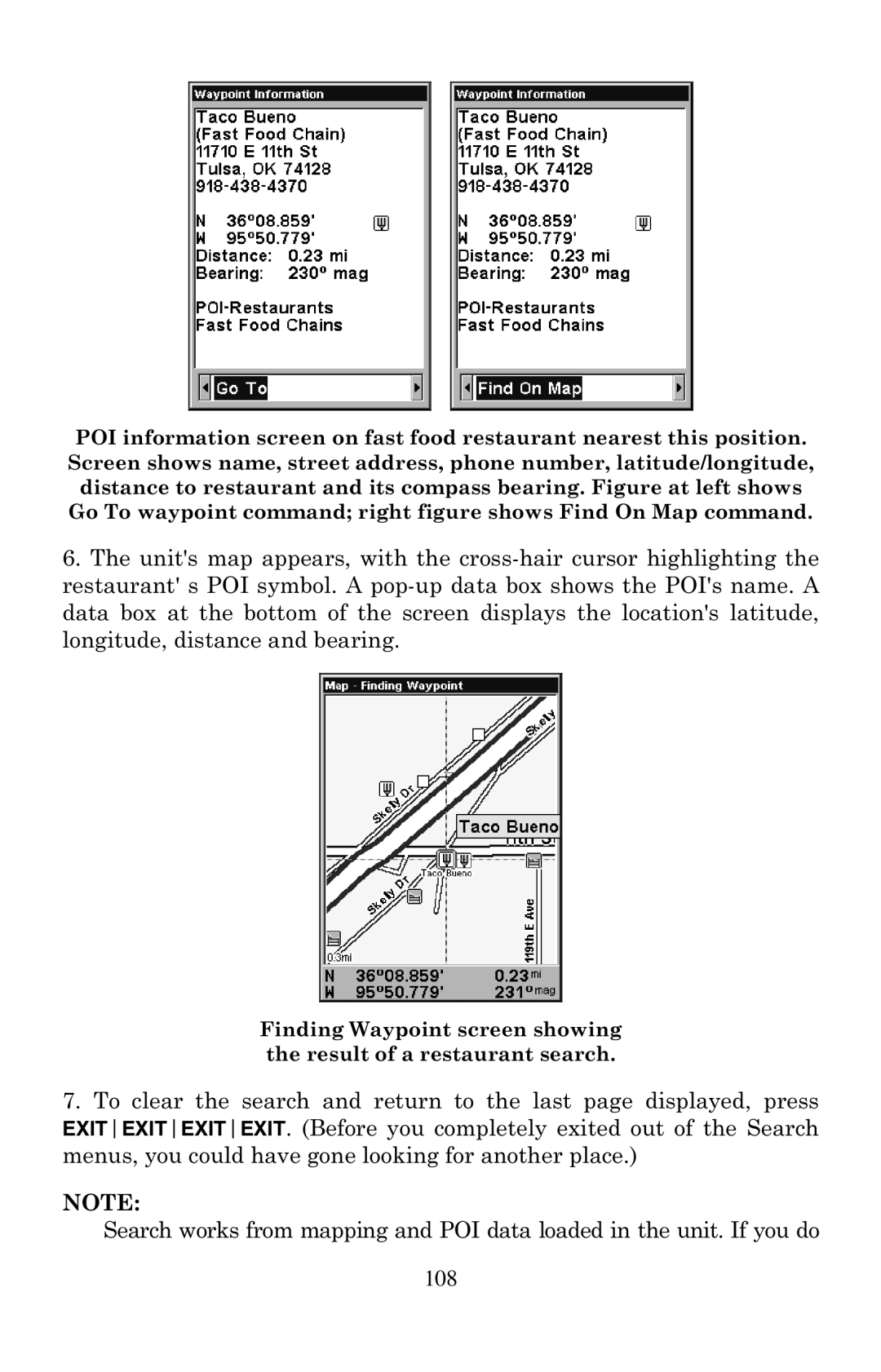 Eagle Electronics 500C, 500CDF manual 