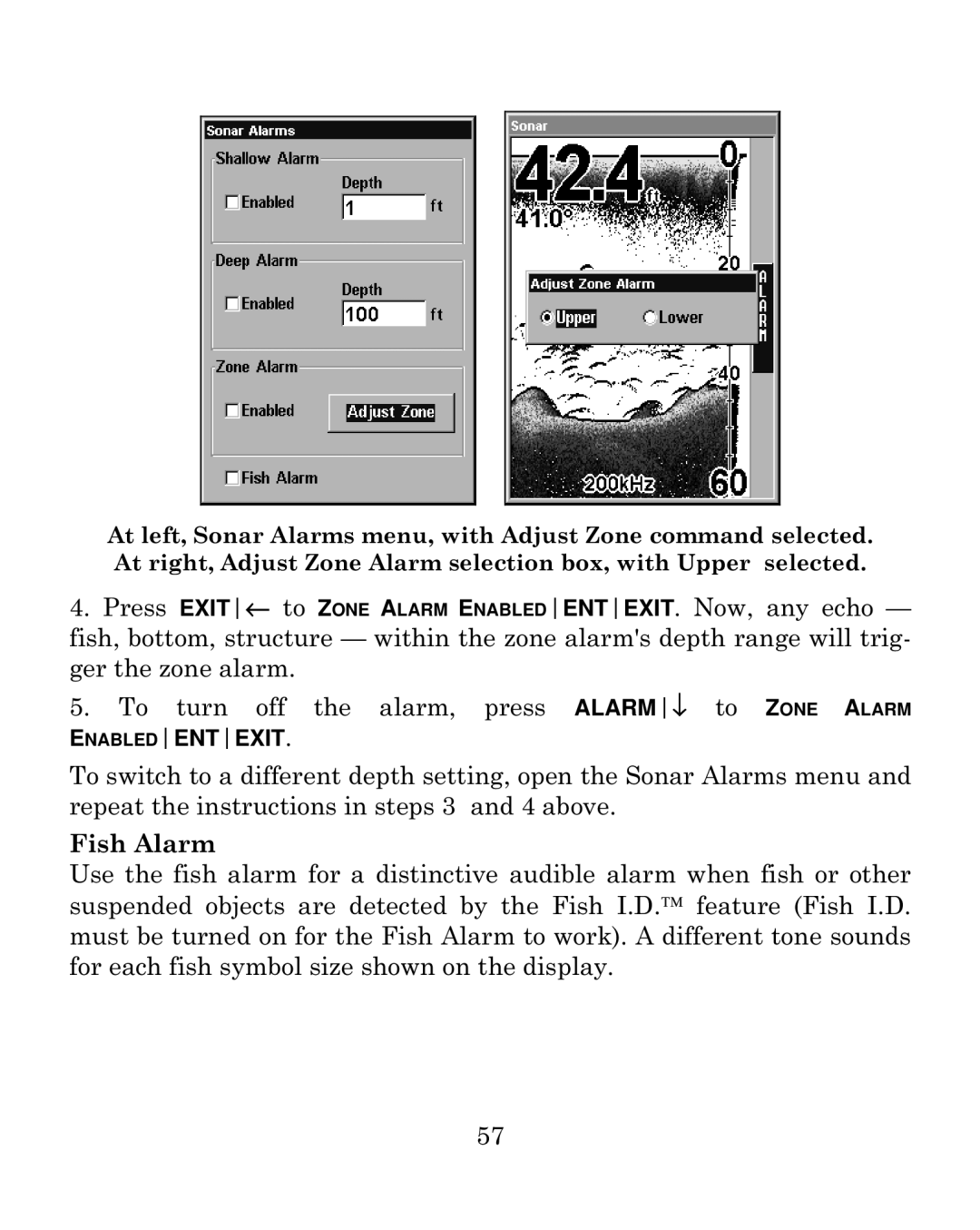 Eagle Electronics 500C manual Enabledentexit 