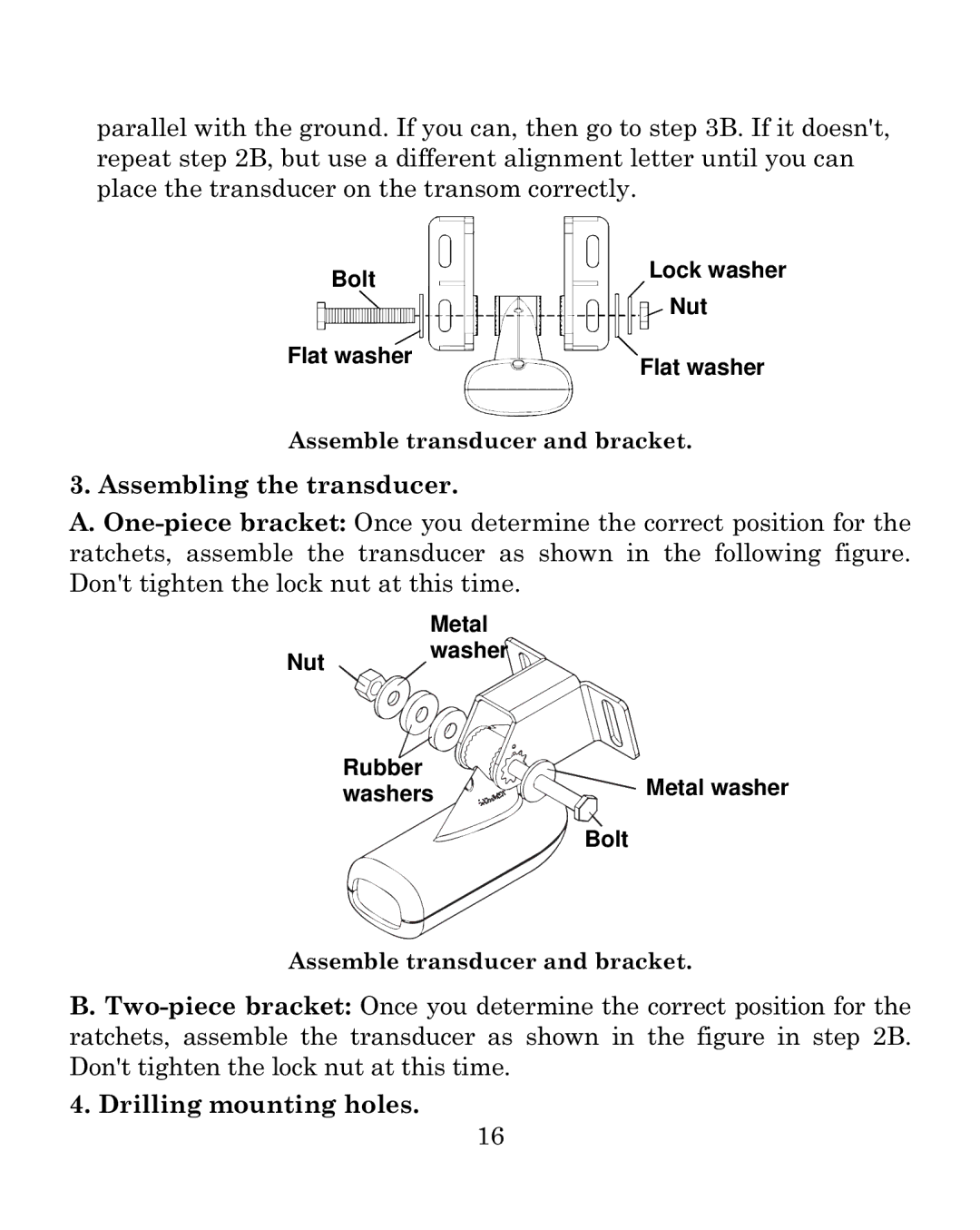 Eagle Electronics 500CDF manual Bolt 