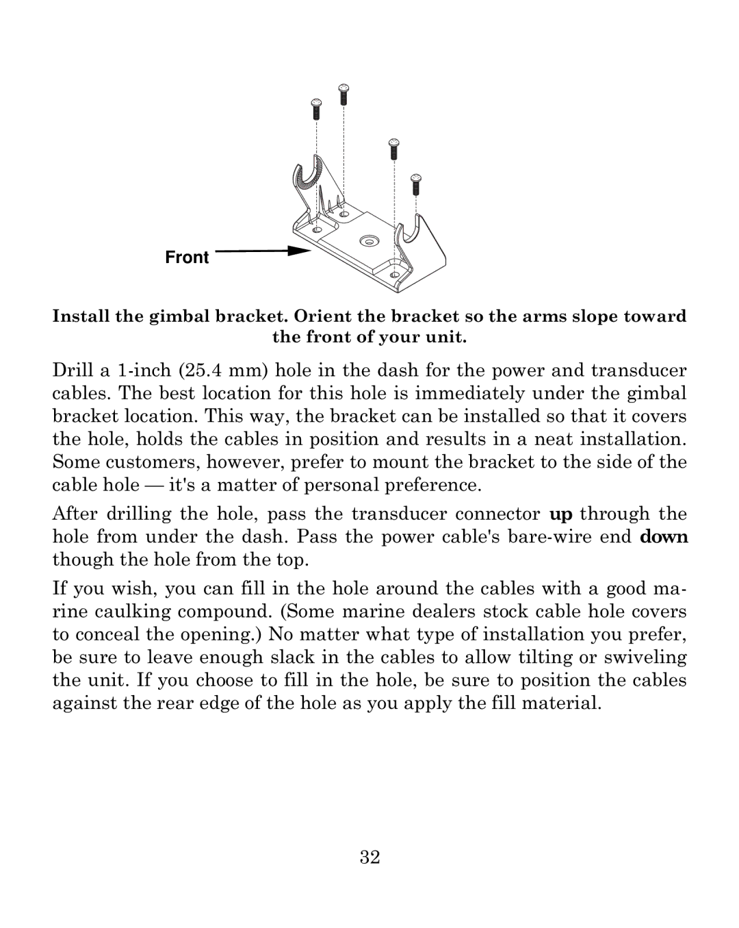 Eagle Electronics 500CDF manual Front 