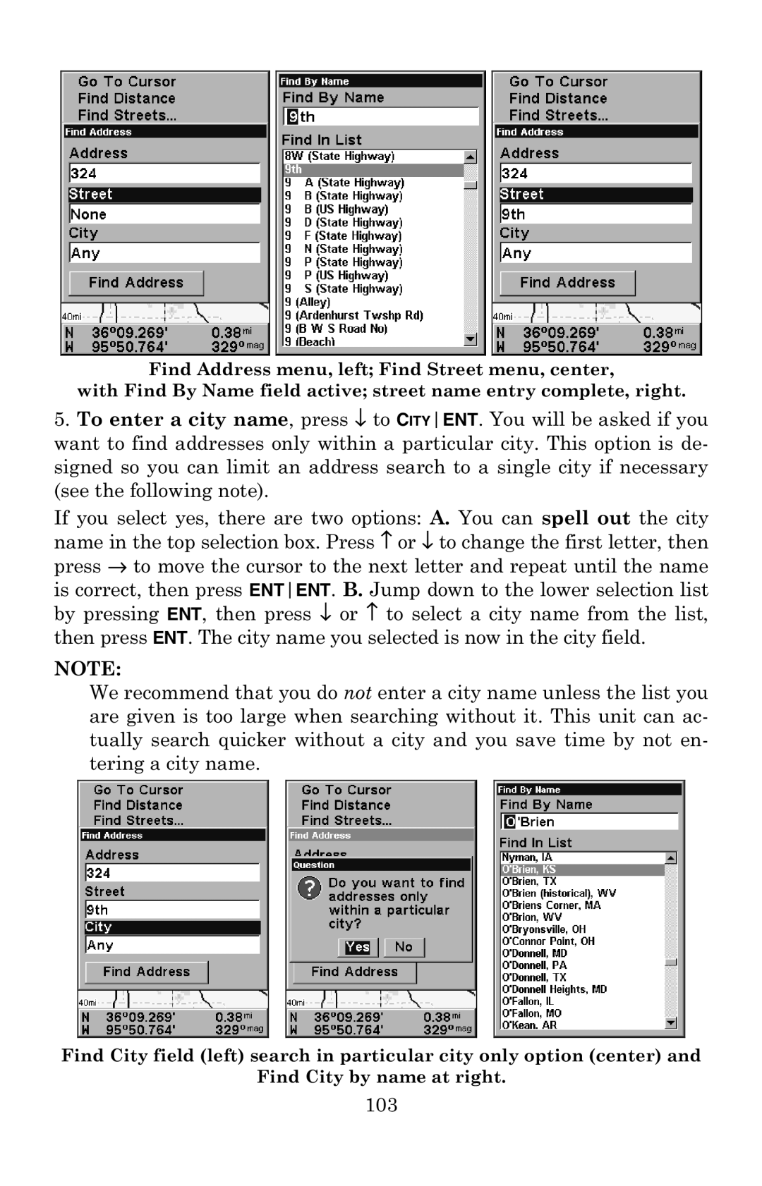 Eagle Electronics 502C manual 103 