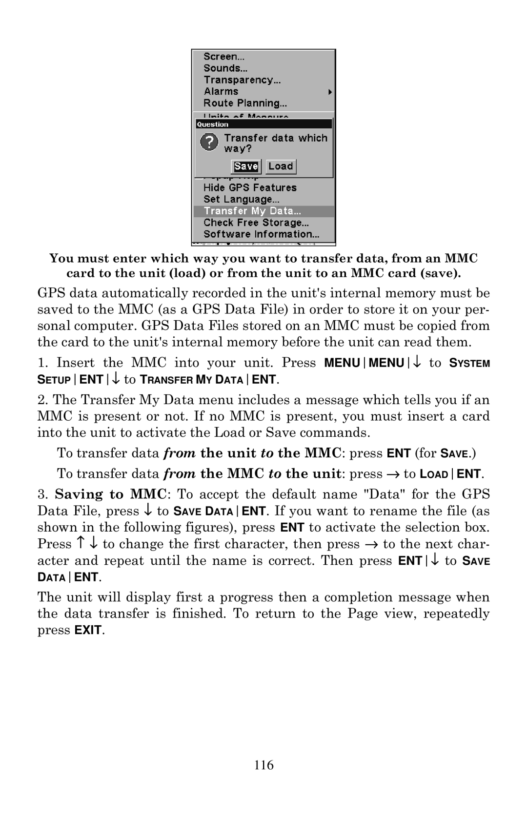 Eagle Electronics 640C, 640cDF manual Dataent 