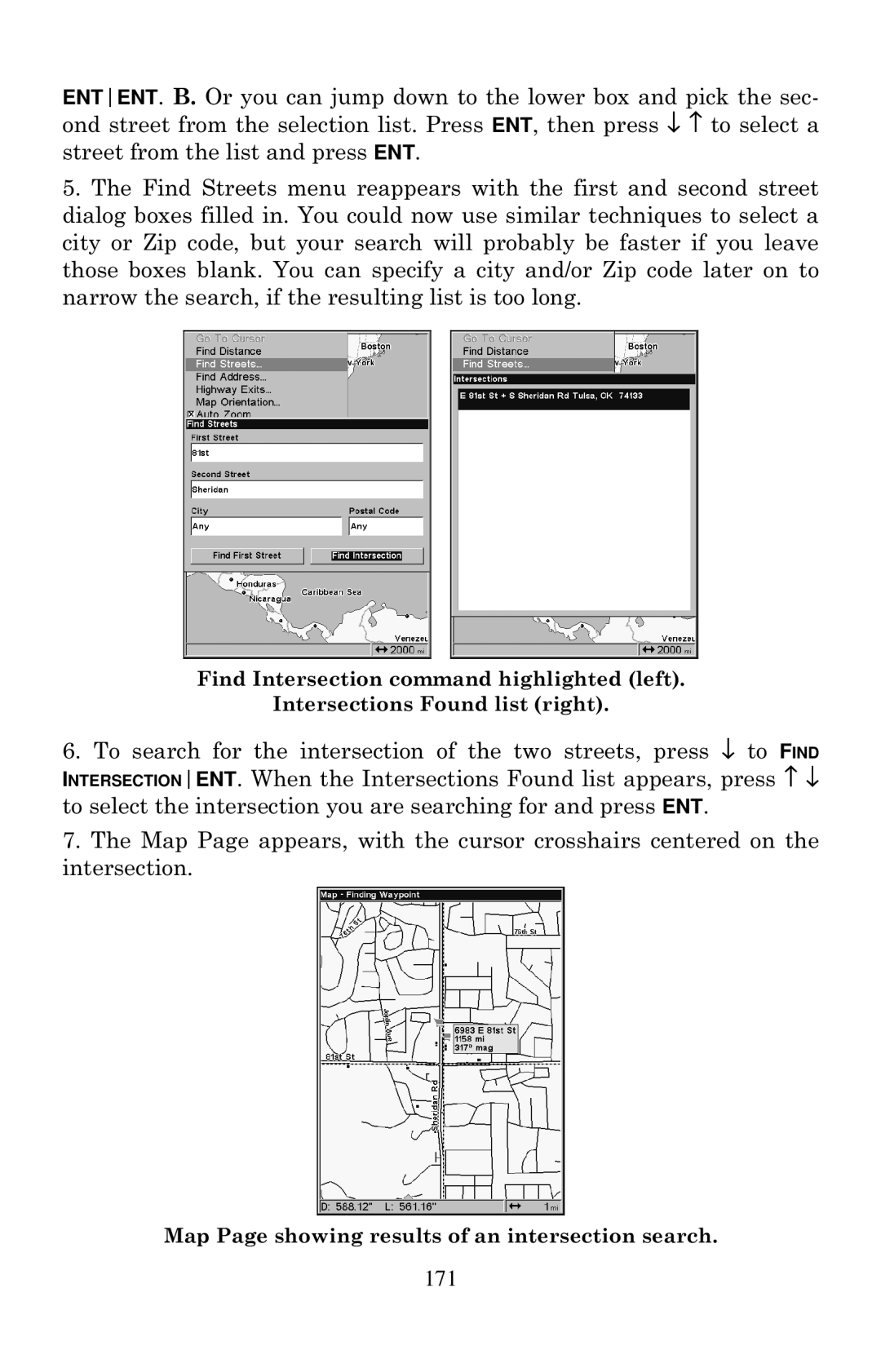 Eagle Electronics 640C, 640cDF manual 171 