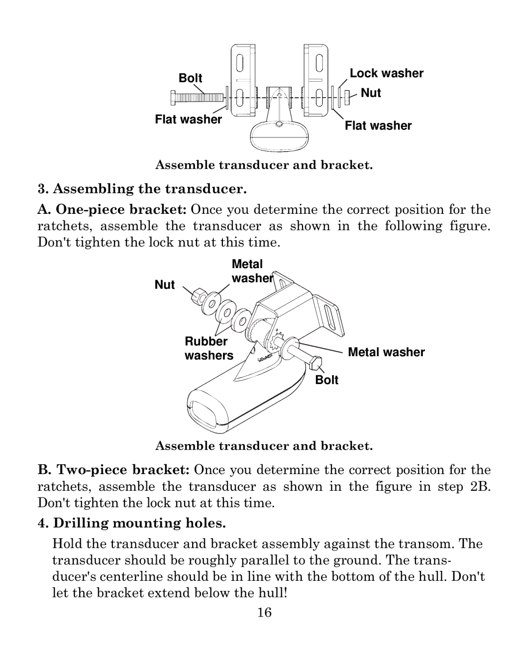 Eagle Electronics 640c manual Bolt 