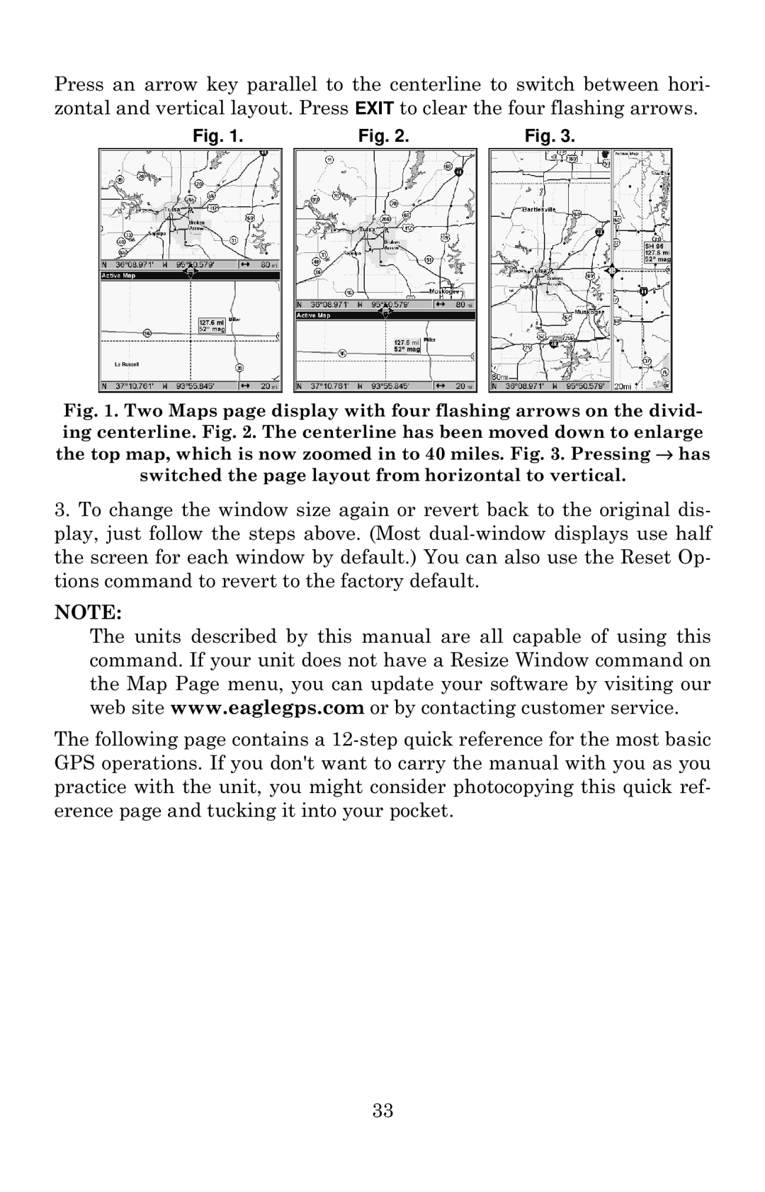 Eagle Electronics 642c iGPS manual 